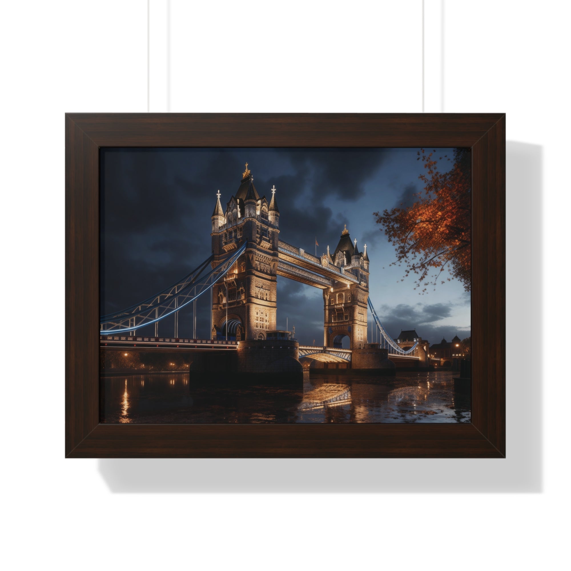 Tower Bridge Nocturne – London Nightscape Wall Art