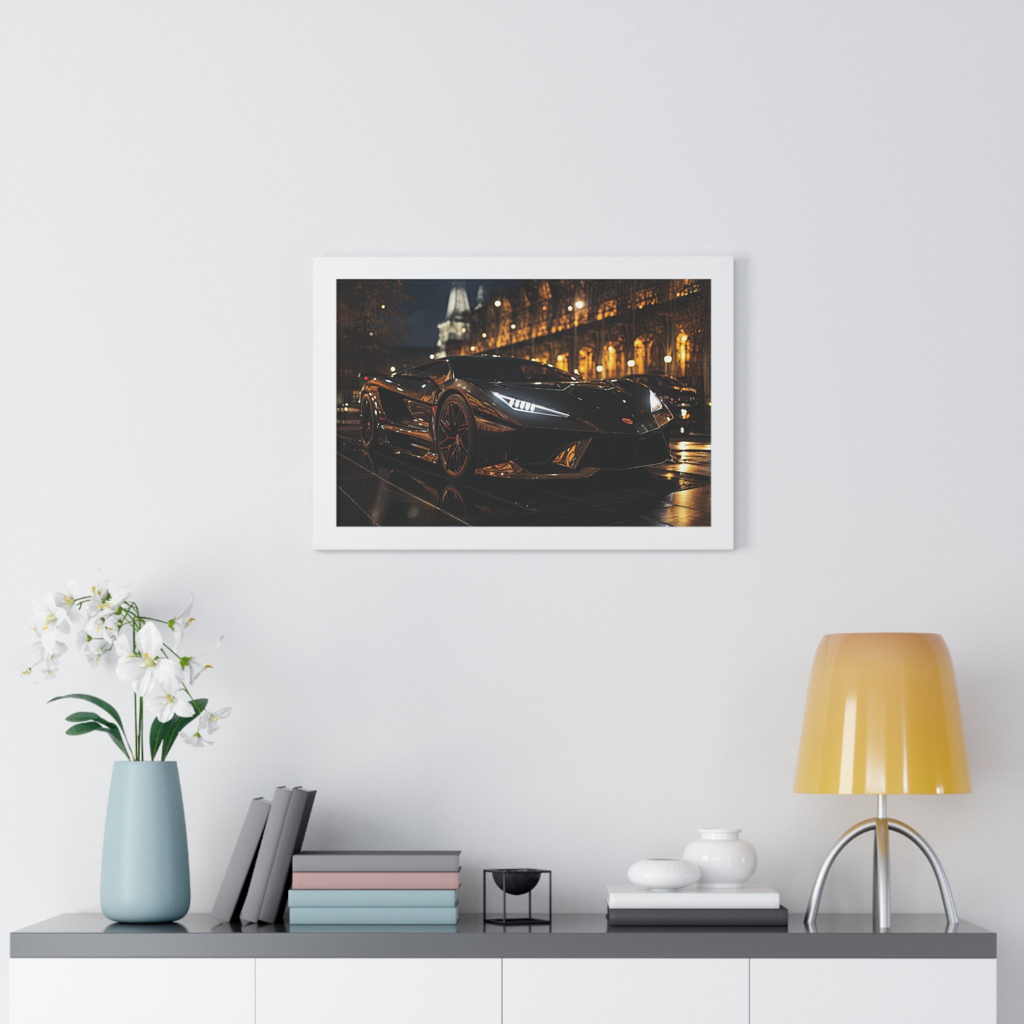 Murciélago Majesty – Framed Lamborghini Wall Art