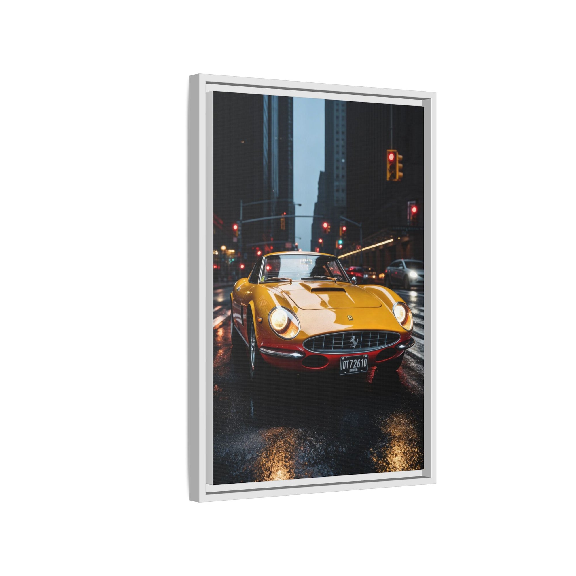 Classic Ferrari 275 GTB/4 produced by Ferrari between 1966 and 1968