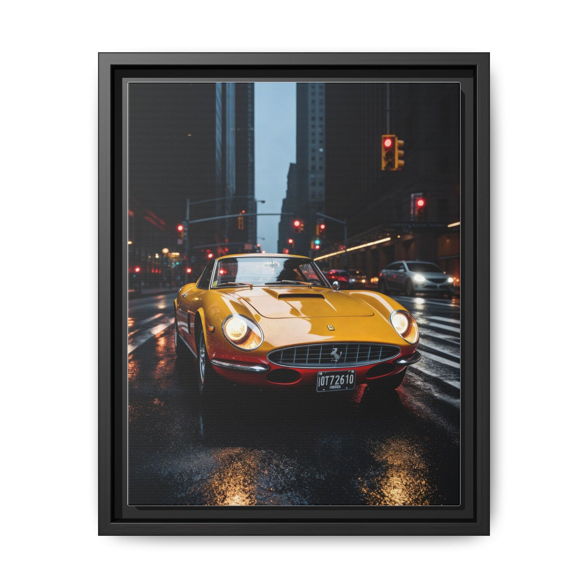 Classic Ferrari 275 GTB/4 produced by Ferrari between 1966 and 1968