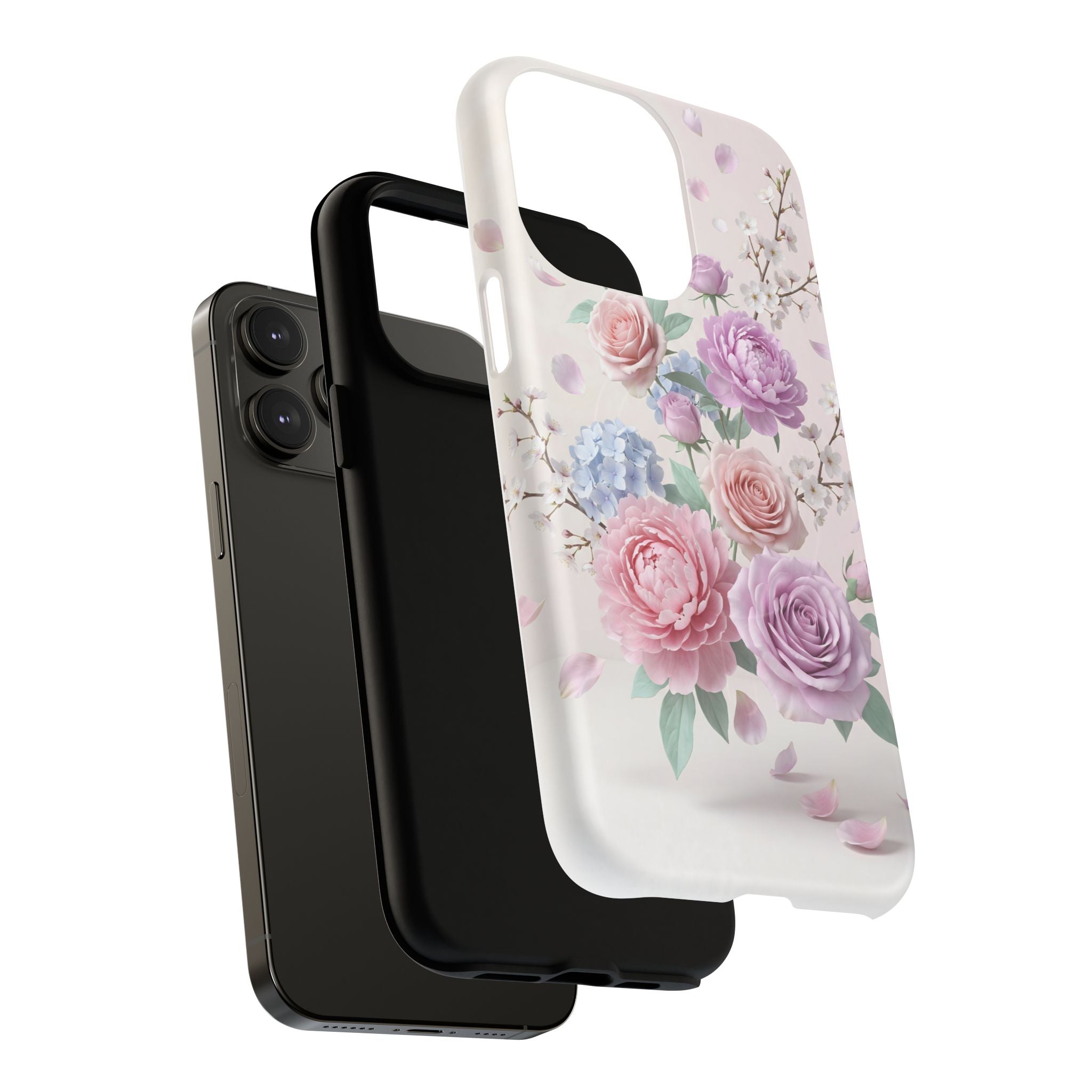 Blush Bloom Floral iPhone Case (MagSafe®)
