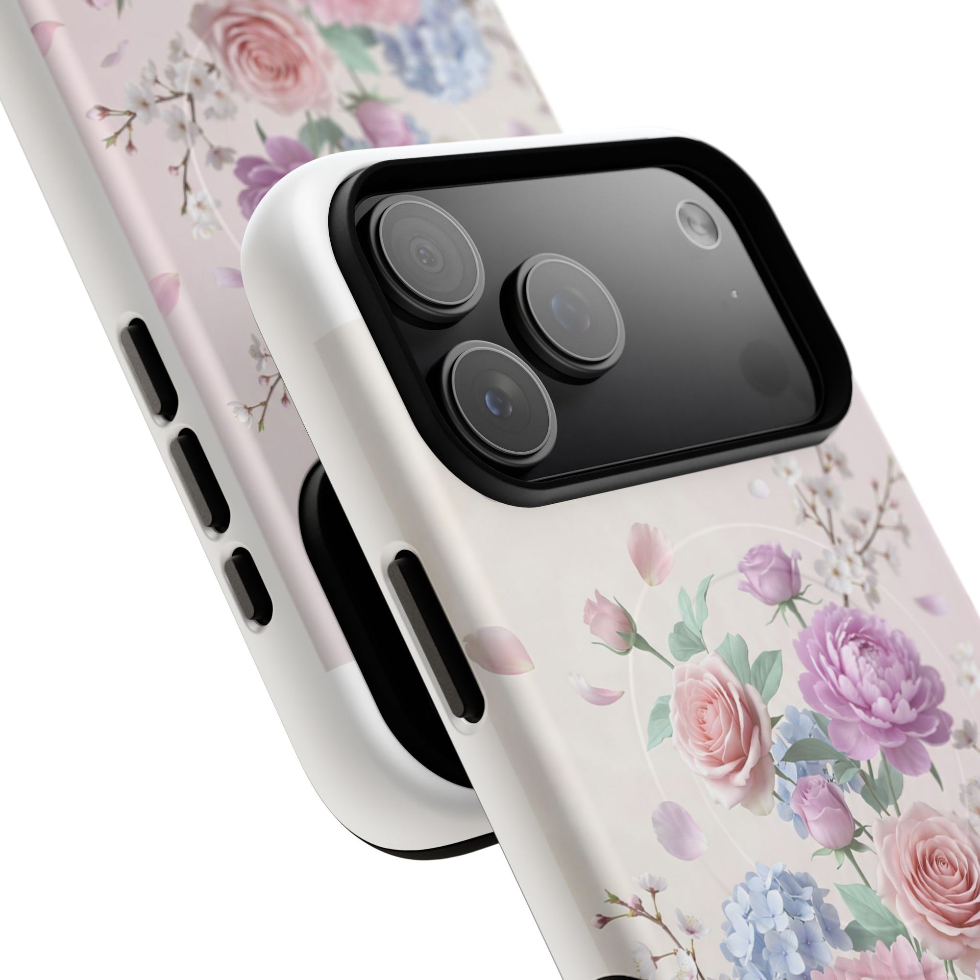 Blush Bloom Floral iPhone Case (MagSafe®)