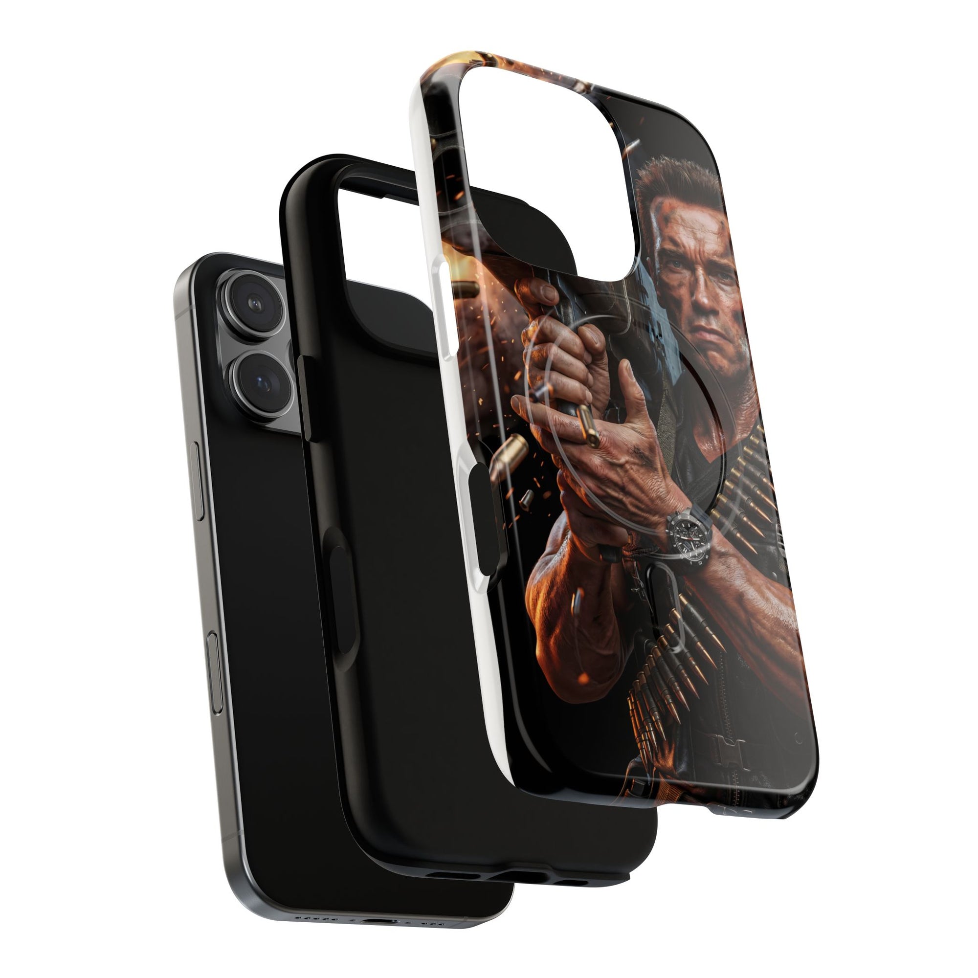 Arnold Schwarzenegger Explosive Action Edition iPhone Case (MagSafe®)