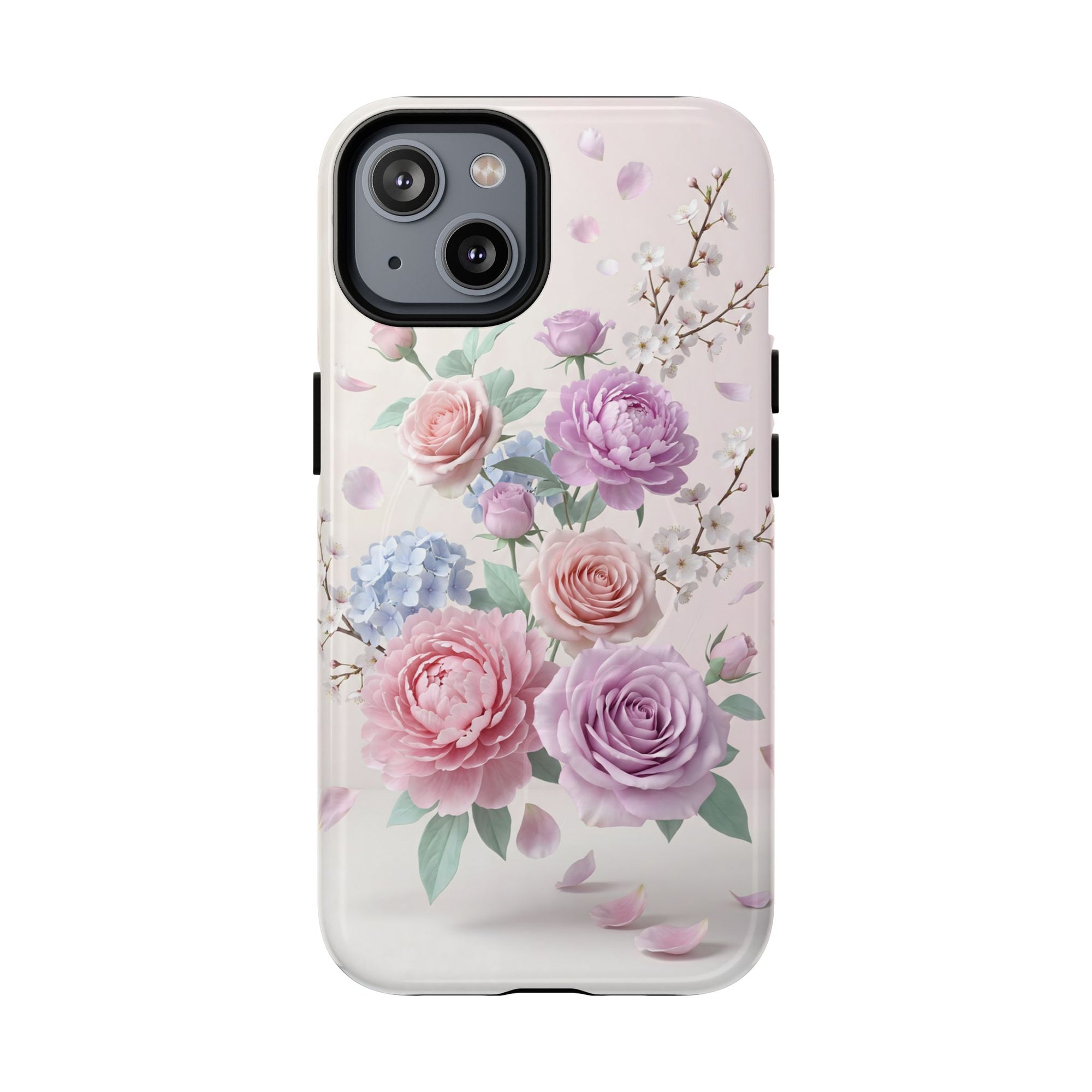 Blush Bloom Floral iPhone Case (MagSafe®)