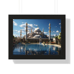 Palace of Reflections – Grand Mosque Framed Wall Art