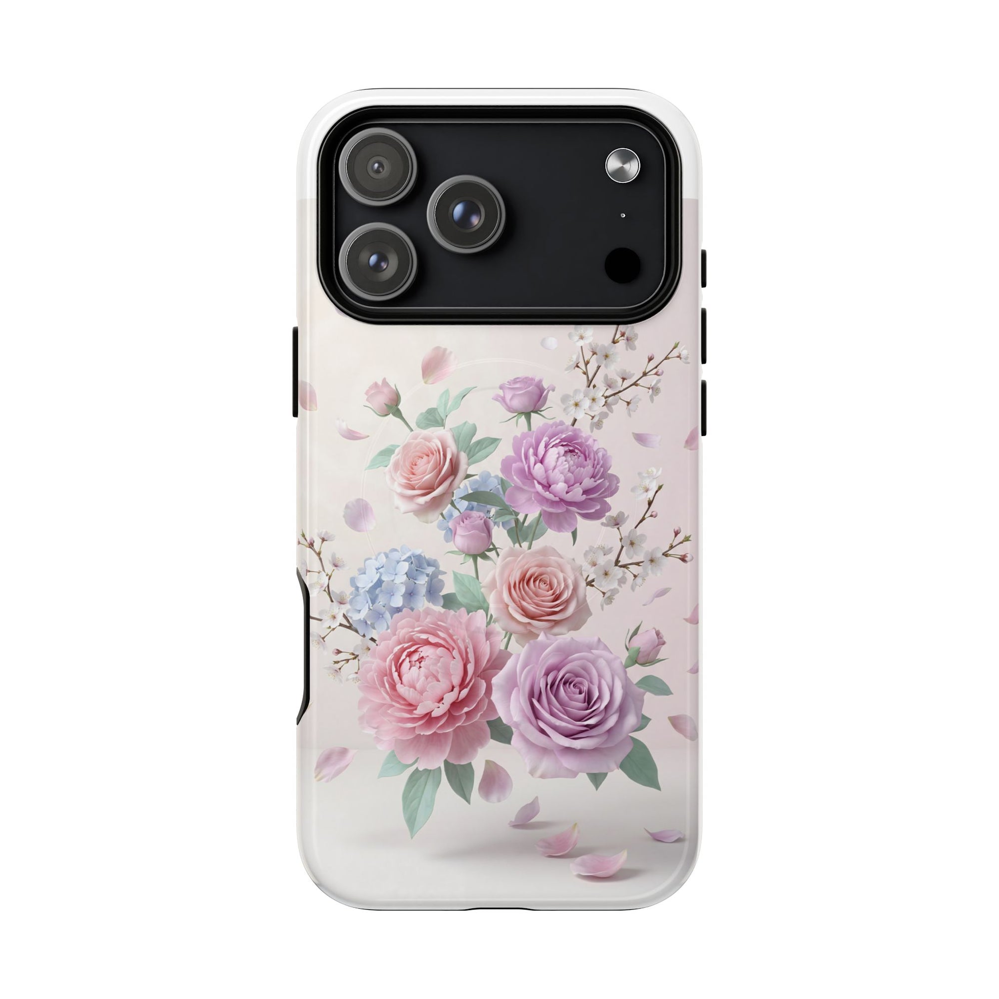 Blush Bloom Floral iPhone Case (MagSafe®)