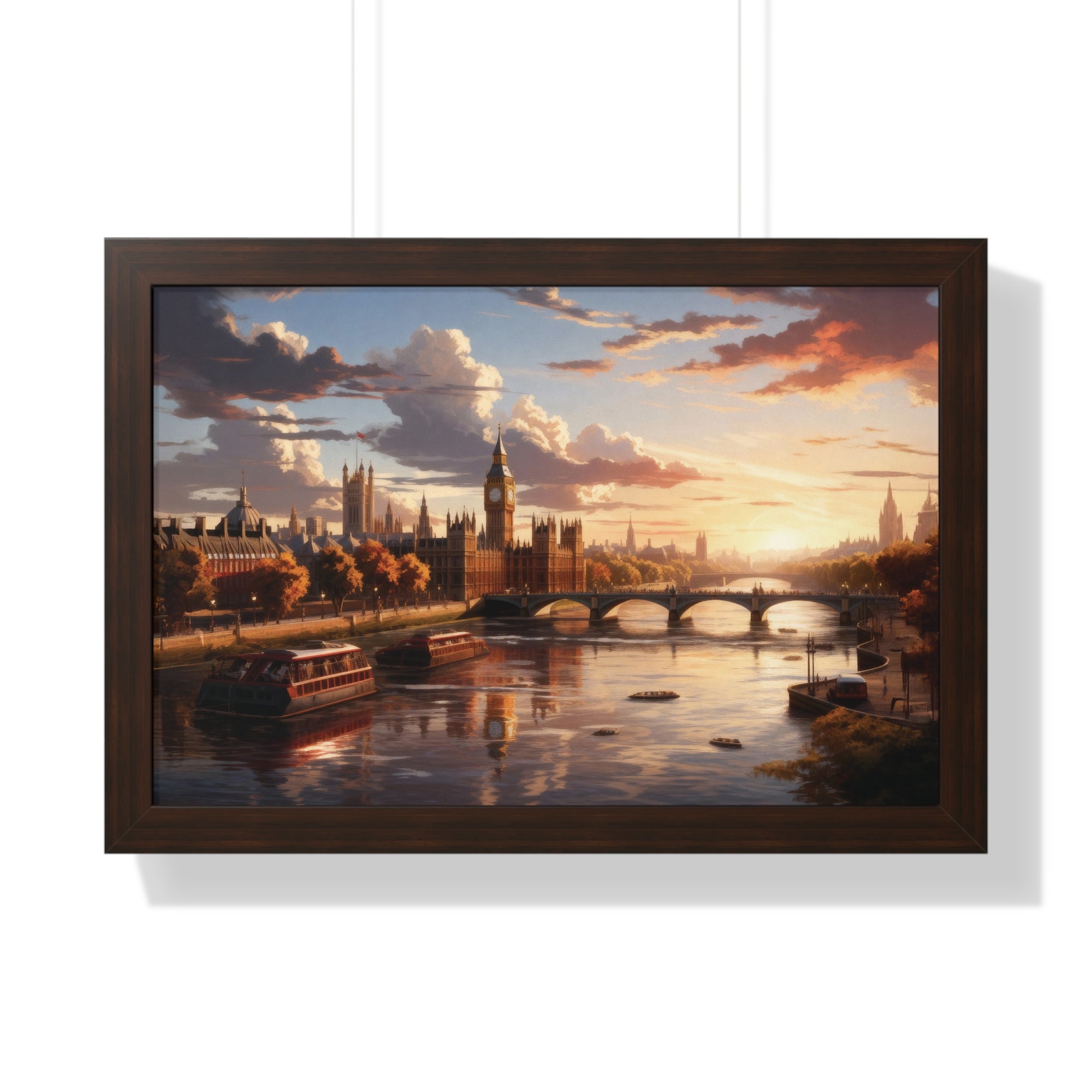 Sunset Over Westminster – London Cityscape Wall Art