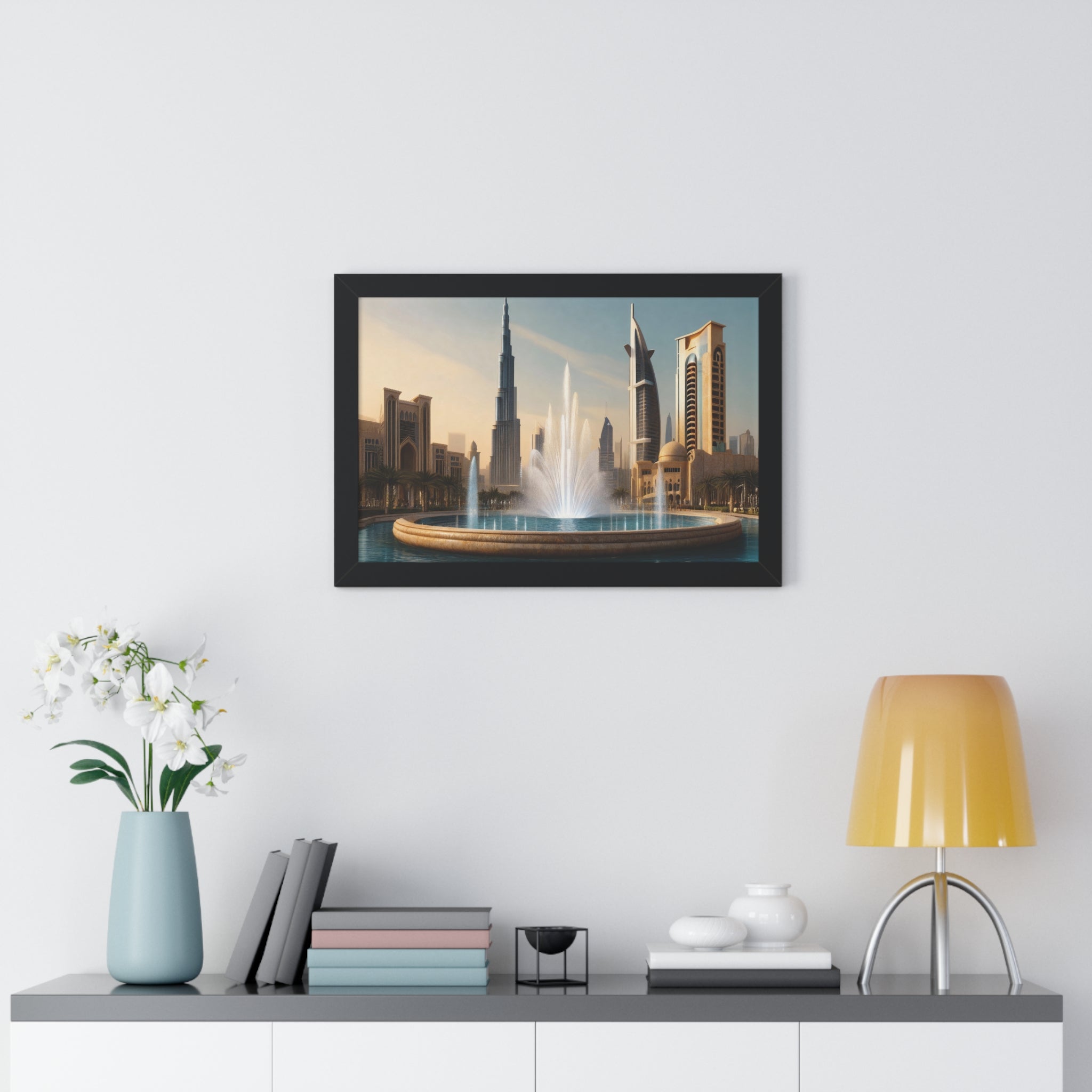 Dubai’s Iconic Landmarks – Collector’s Edition Framed Print