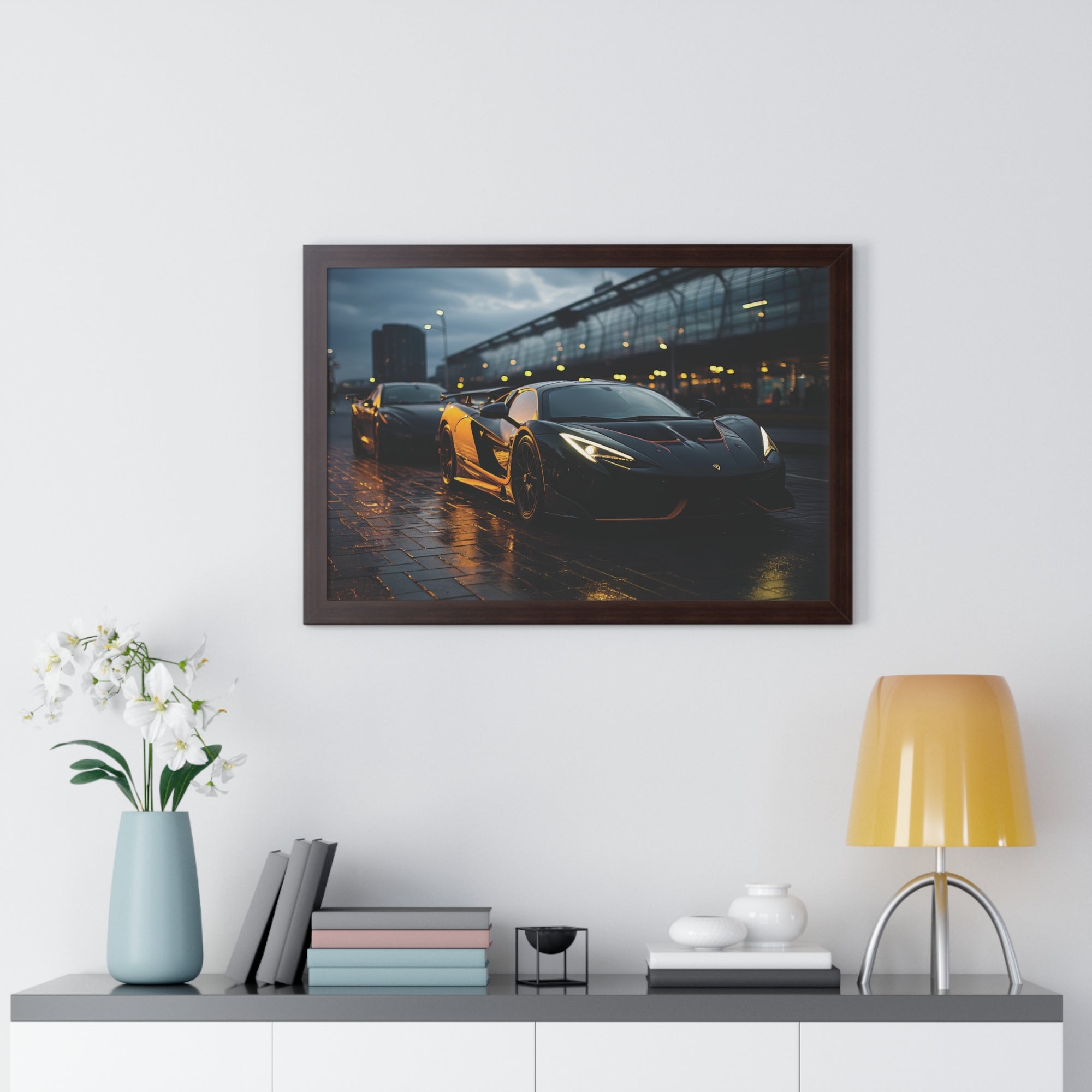 Classic Lamborghini Countach Wall Art