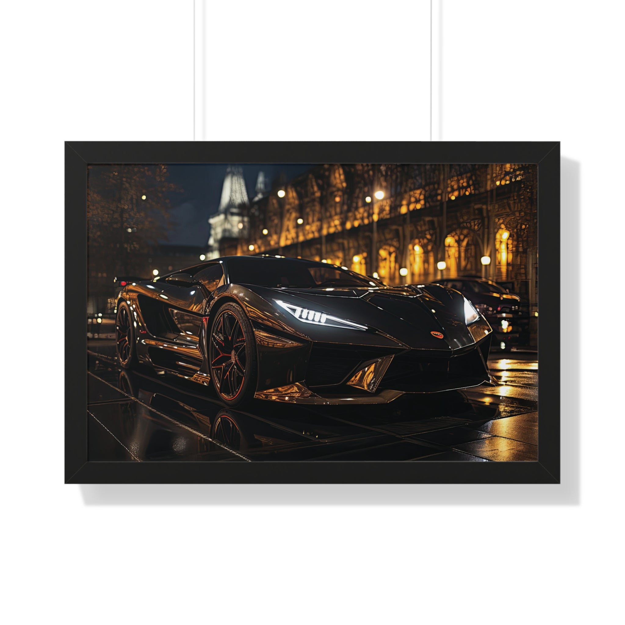 Murciélago Majesty – Framed Lamborghini Wall Art