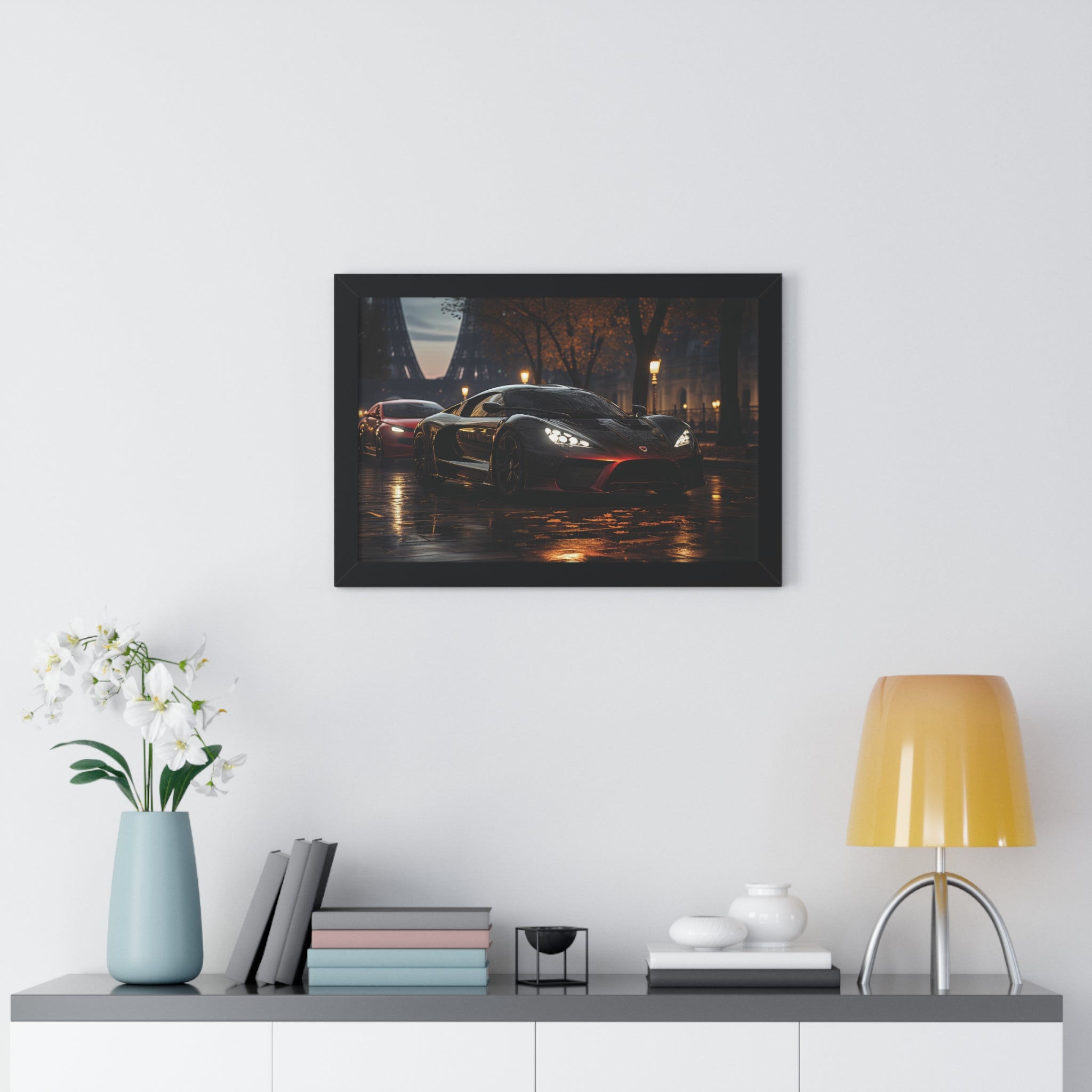 V12 Lamborghini Diablo Framed Print