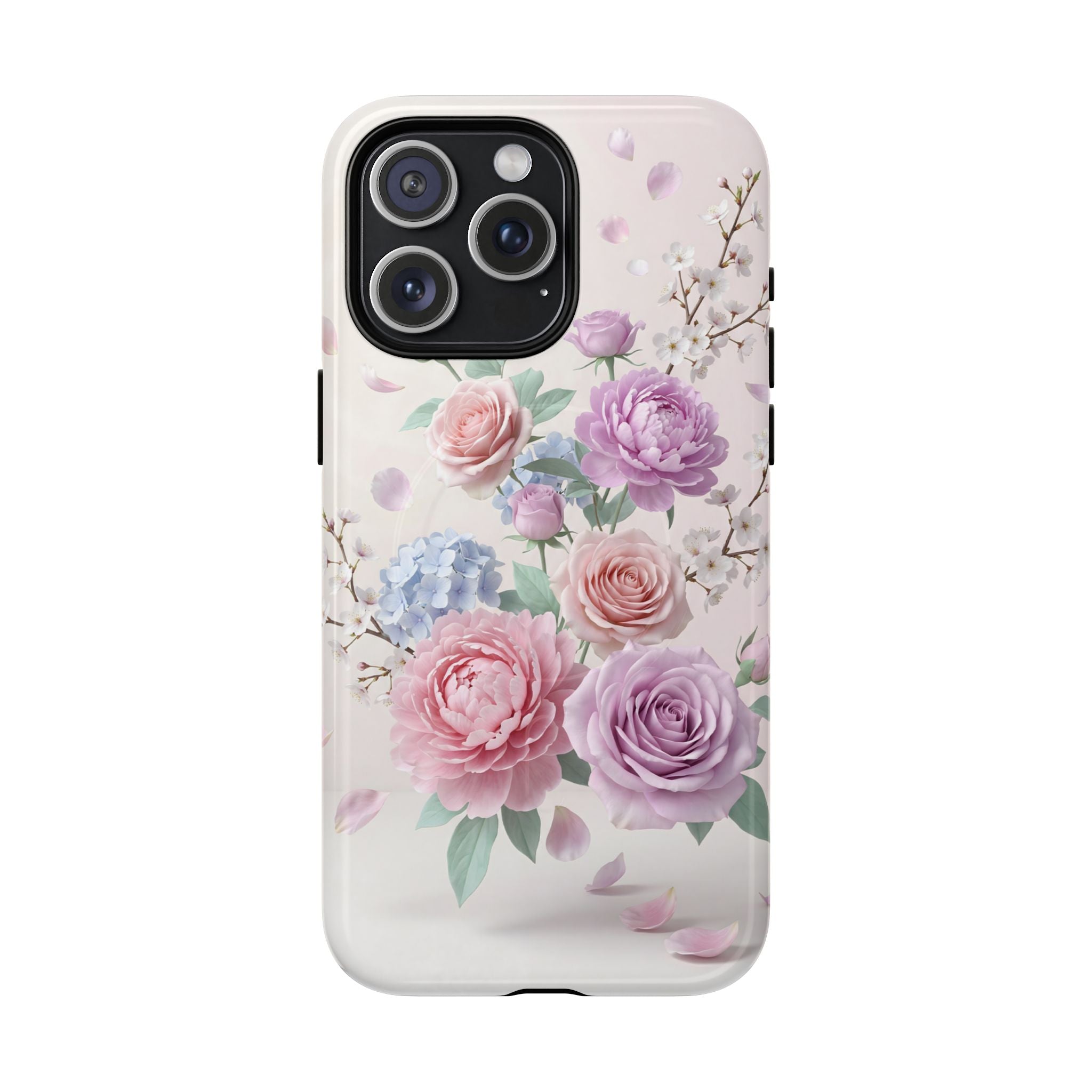 Blush Bloom Floral iPhone Case (MagSafe®)