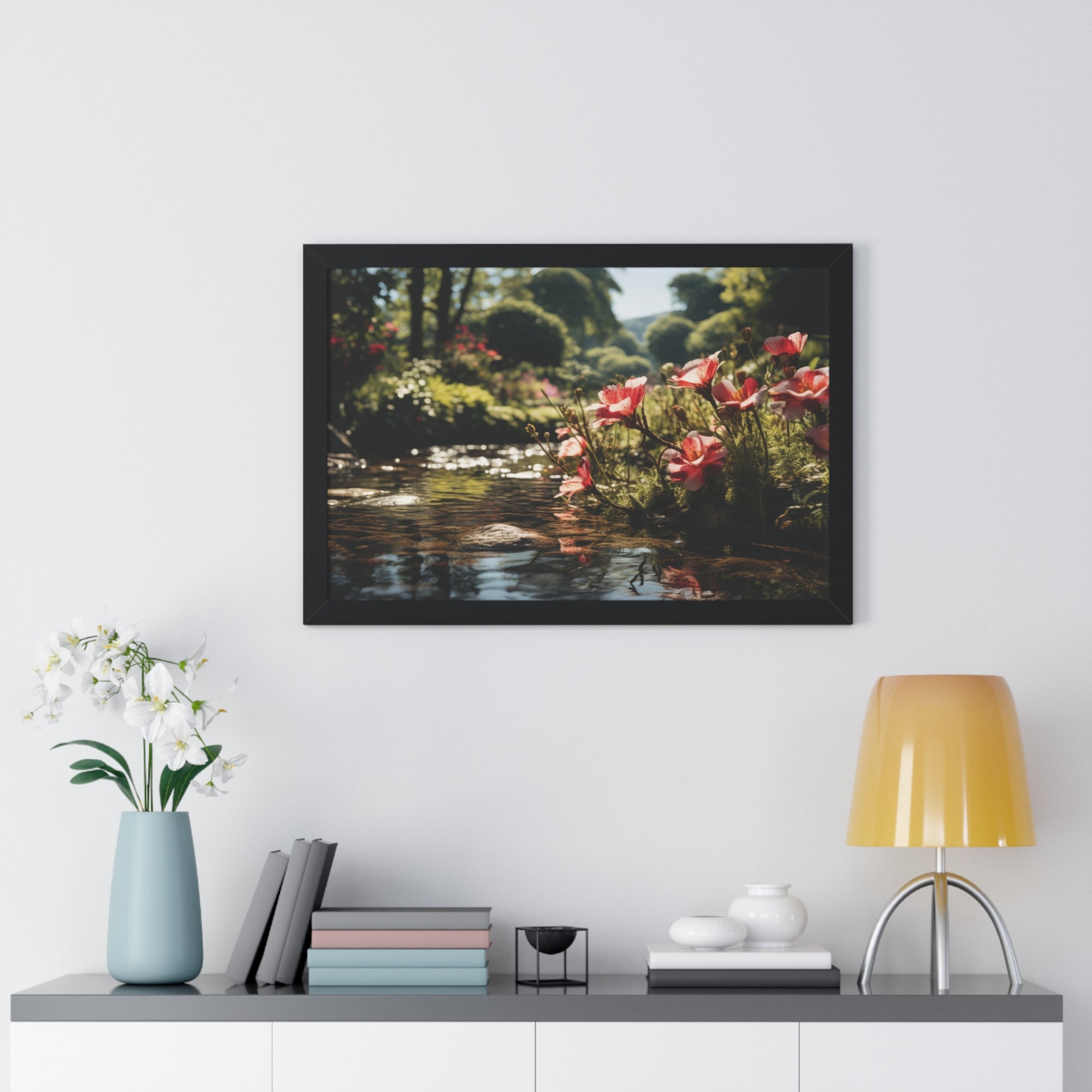 Zen Garden Wall Print for Meditation Space