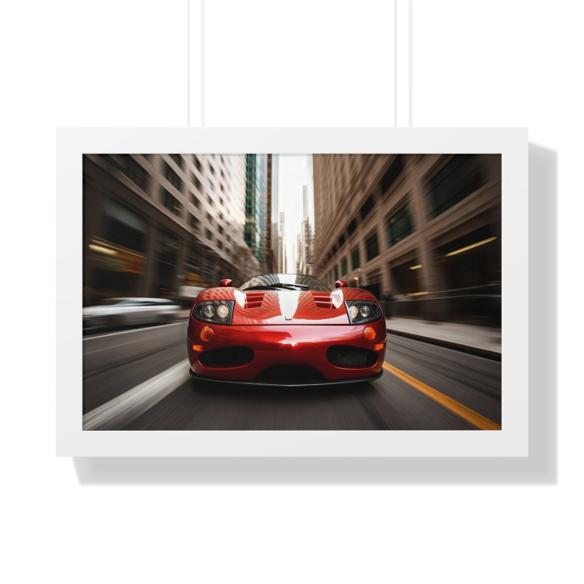 Ferrari F50 Wall Art in Urban Jungle