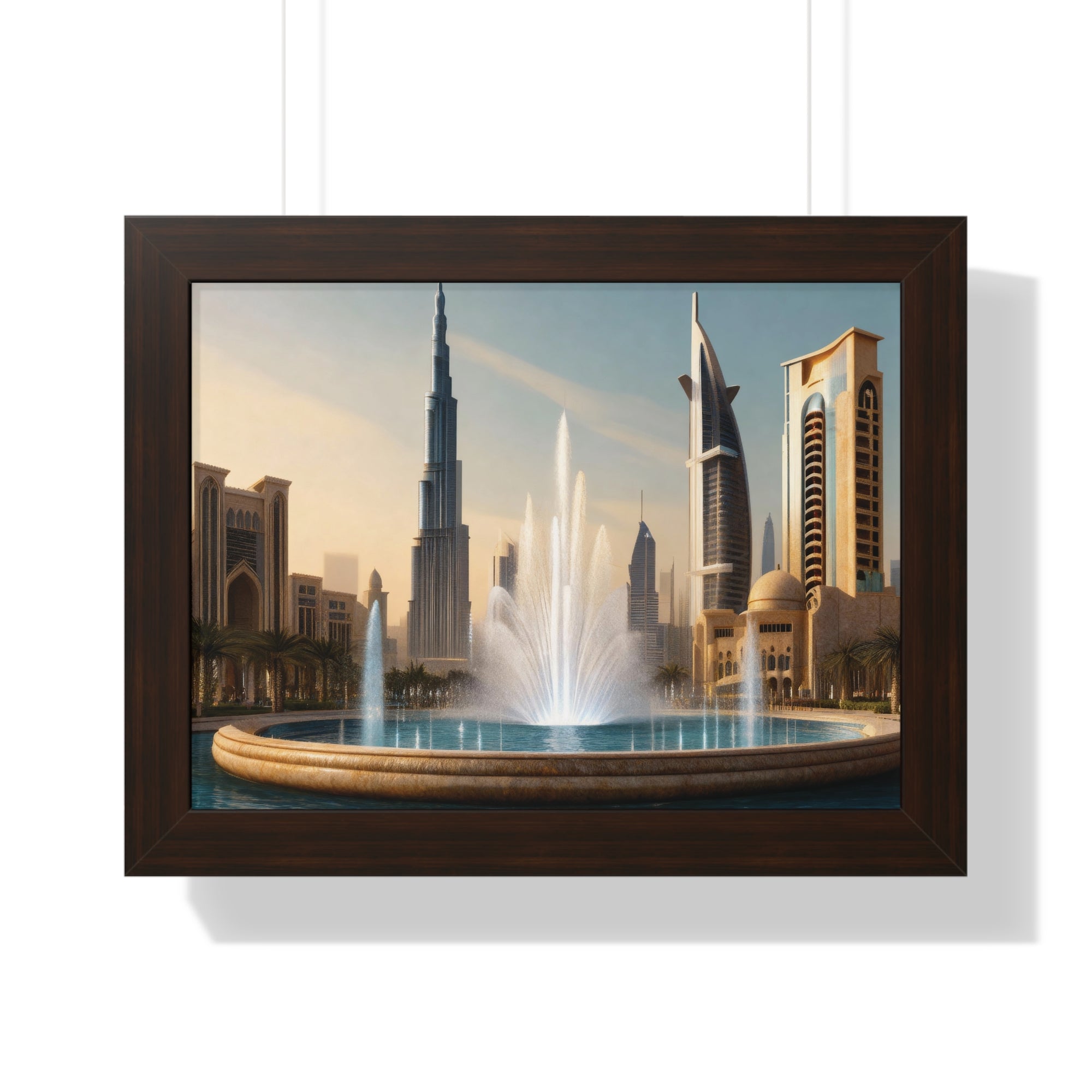 Dubai’s Iconic Landmarks – Collector’s Edition Framed Print