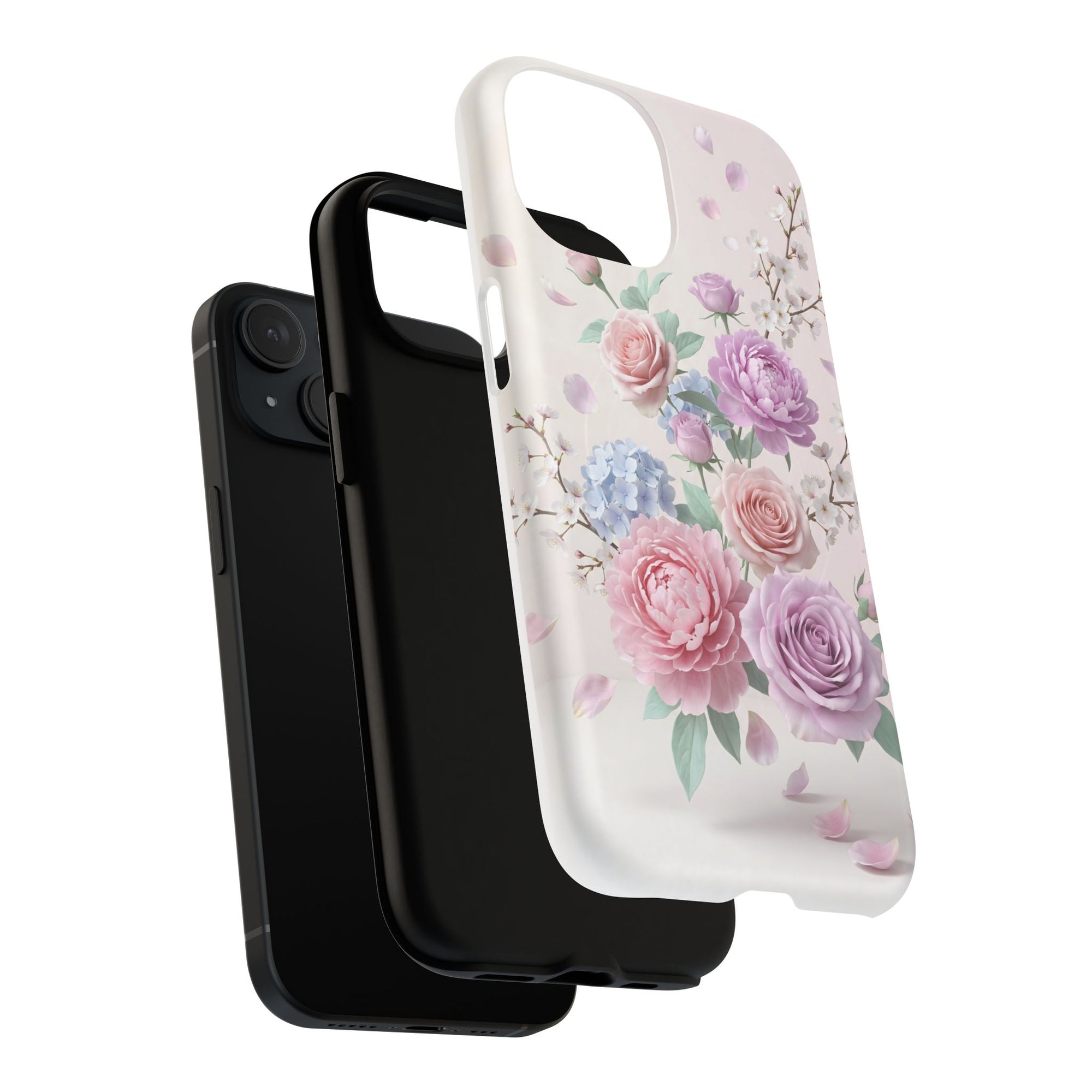 Blush Bloom Floral iPhone Case (MagSafe®)