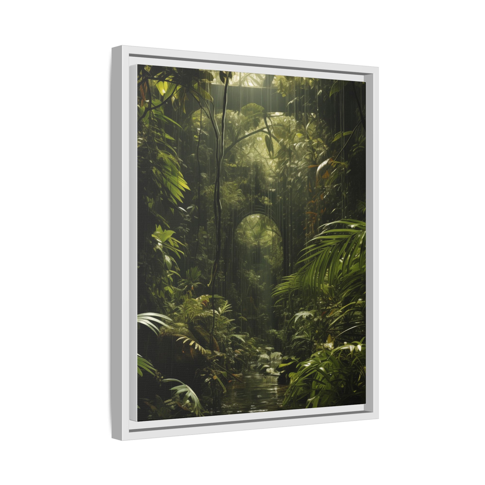 Verdant Mirage Jungle Portal Illusion