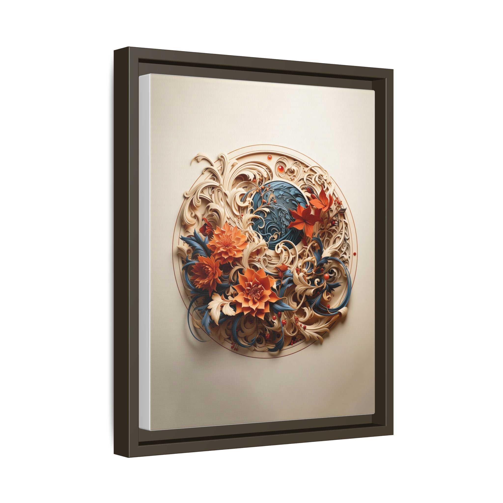 Elegant Floral & Bird Wall Art – Botanical Harmony Series