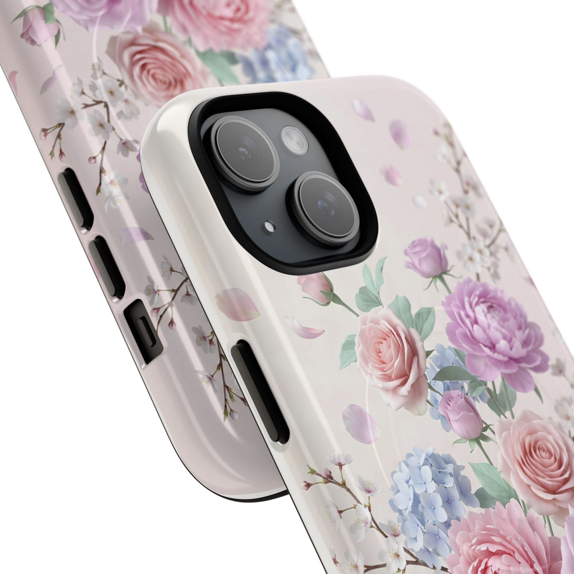 Blush Bloom Floral iPhone Case (MagSafe®)