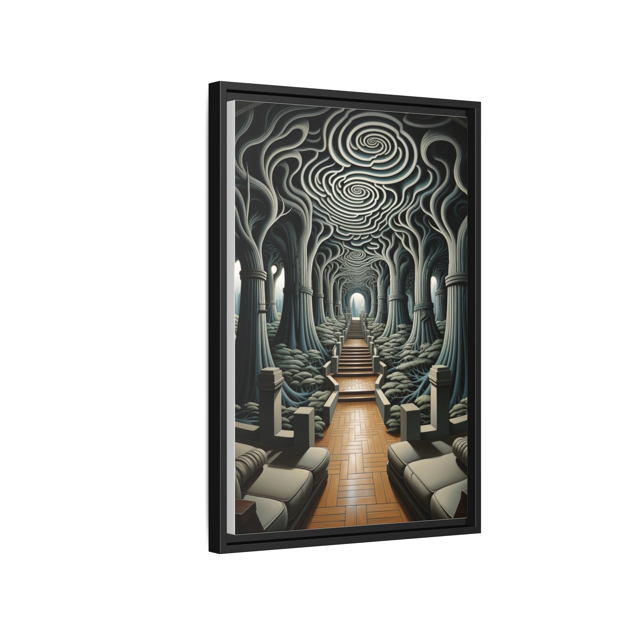 Echoes of Infinity Dreamlike Passage Through Nature
