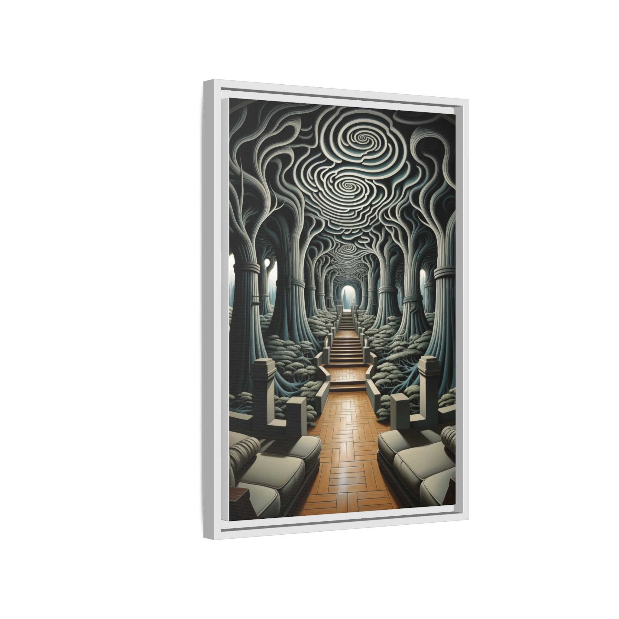 Echoes of Infinity Dreamlike Passage Through Nature