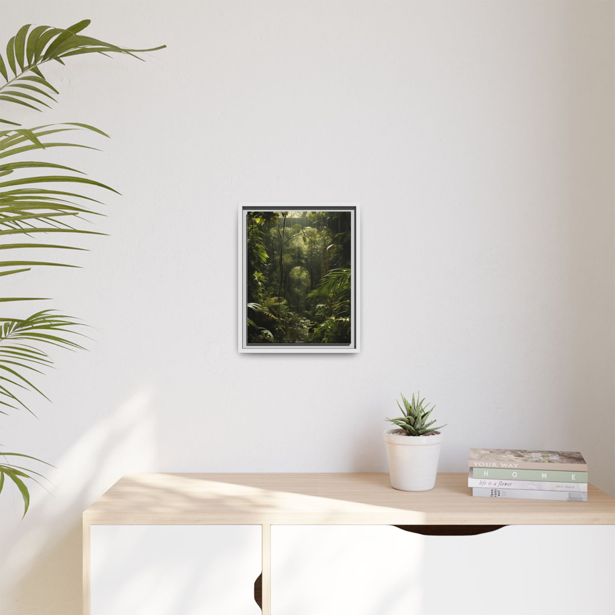 Verdant Mirage Jungle Portal Illusion