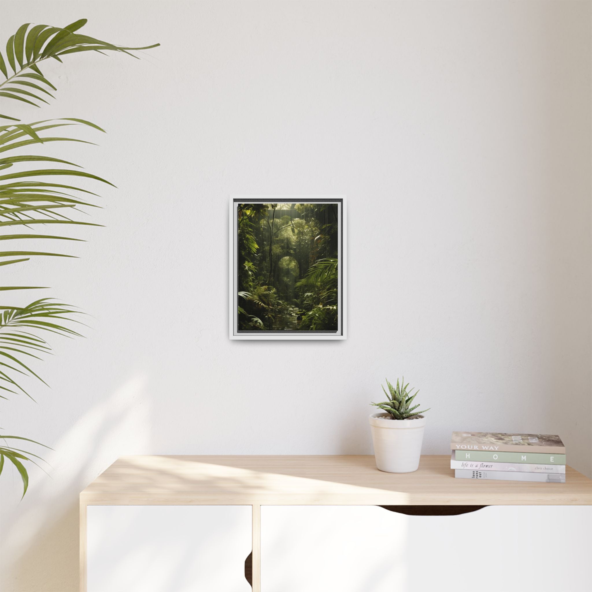 Verdant Mirage Jungle Portal Illusion