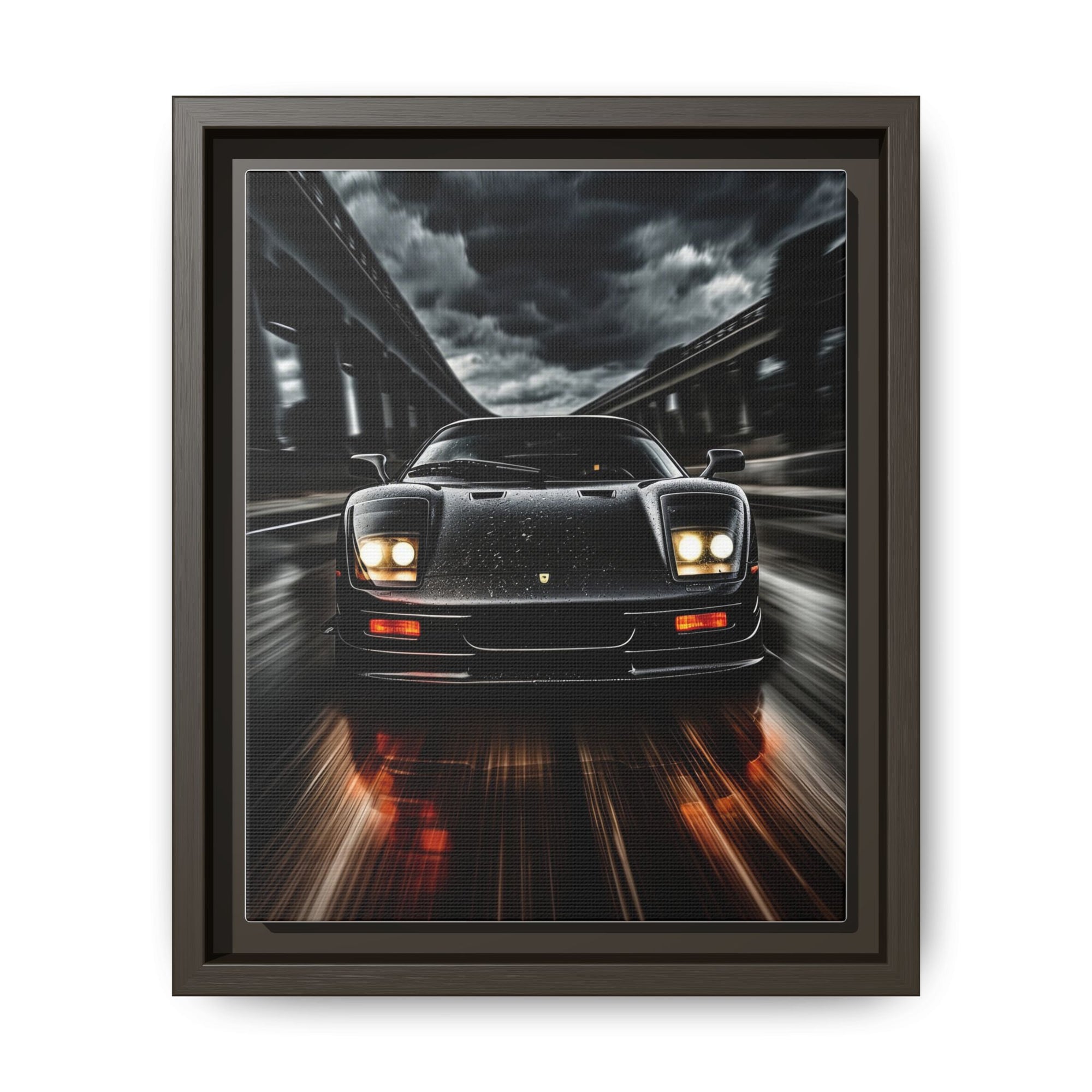 Black Ferrari F40 pop-up Headlights