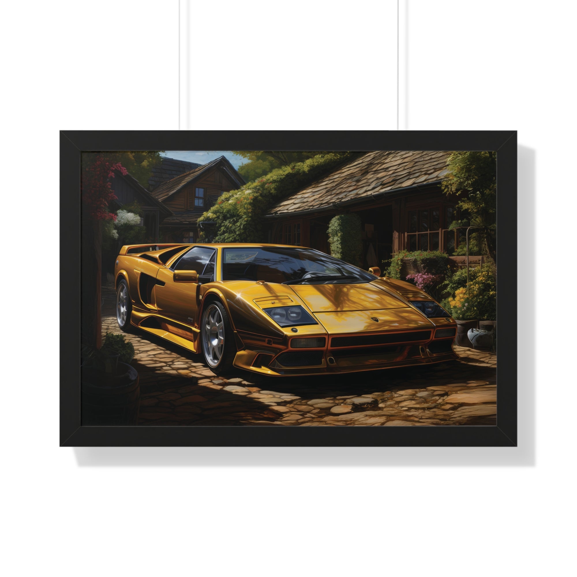 Retro Lamborghini Diablo Print for Collectors