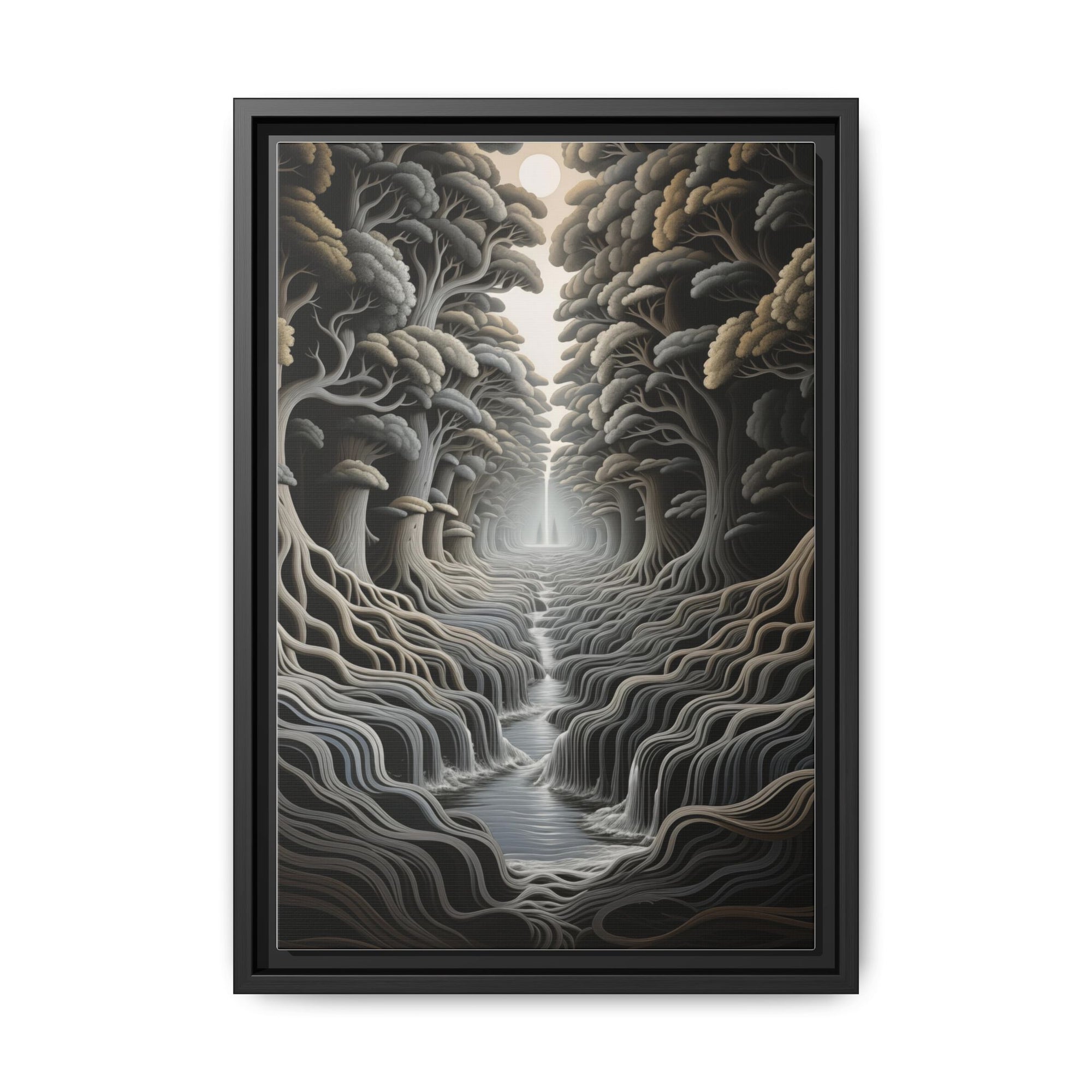 Celestial Forestfall: A Journey Through Light