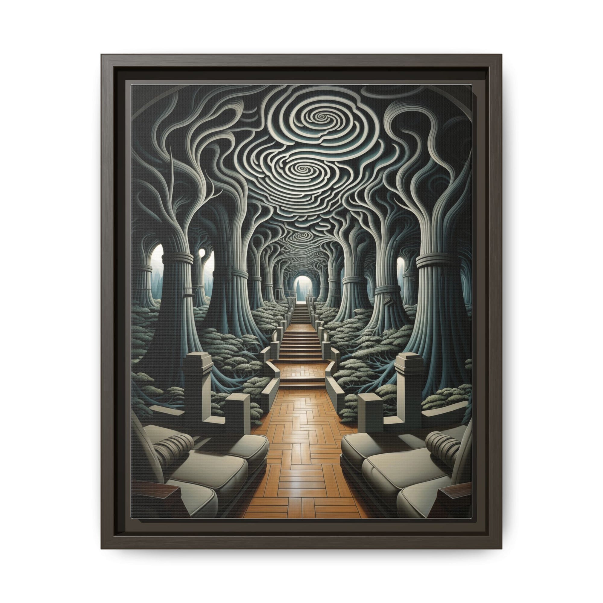 Echoes of Infinity Dreamlike Passage Through Nature