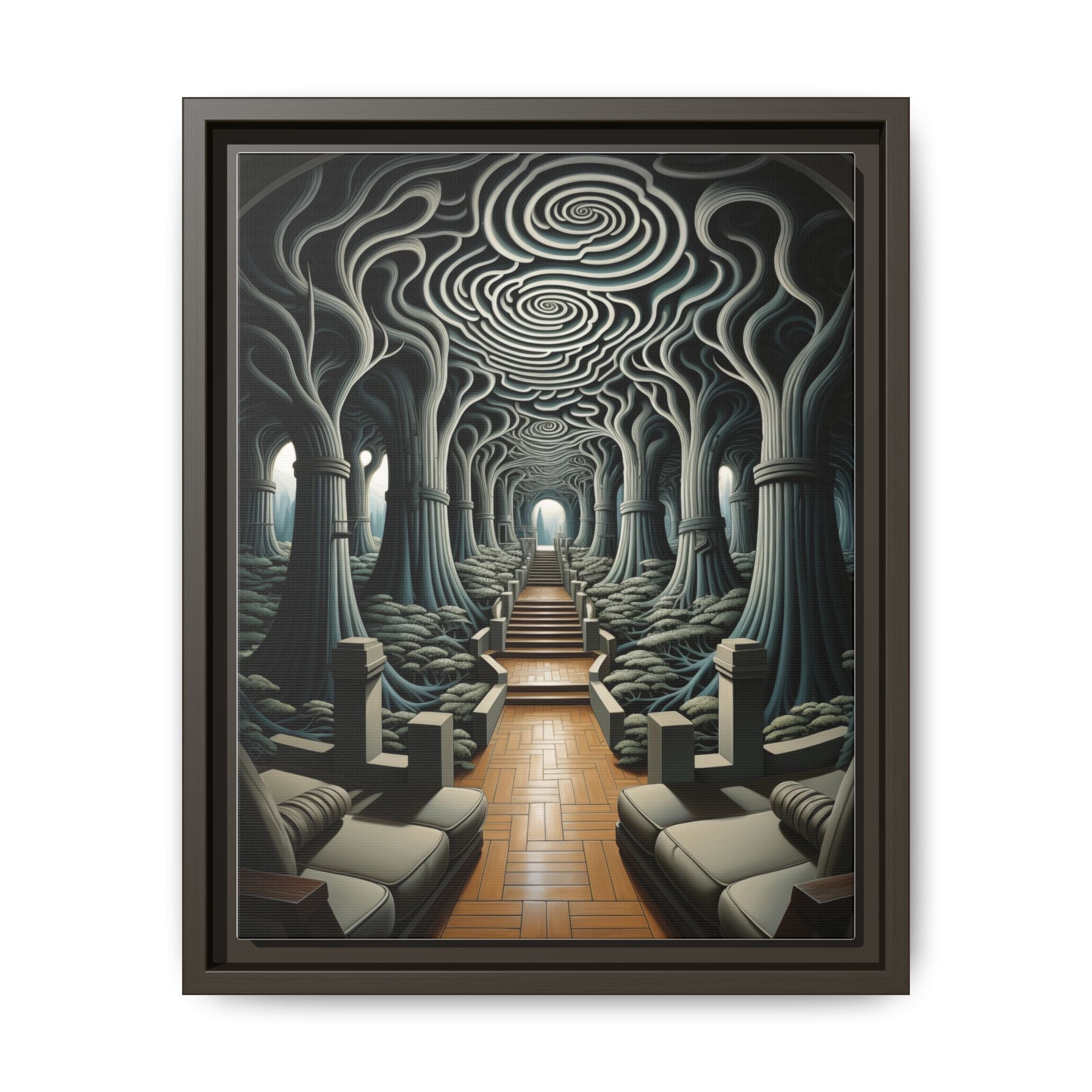 Echoes of Infinity Dreamlike Passage Through Nature