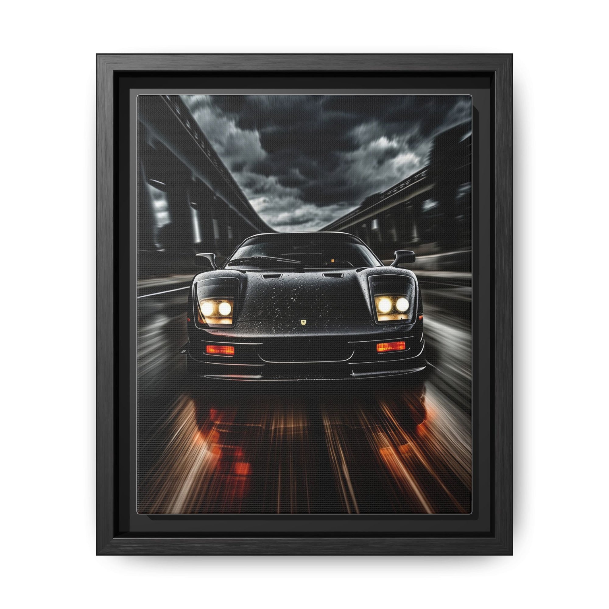 Black Ferrari F40 pop-up Headlights