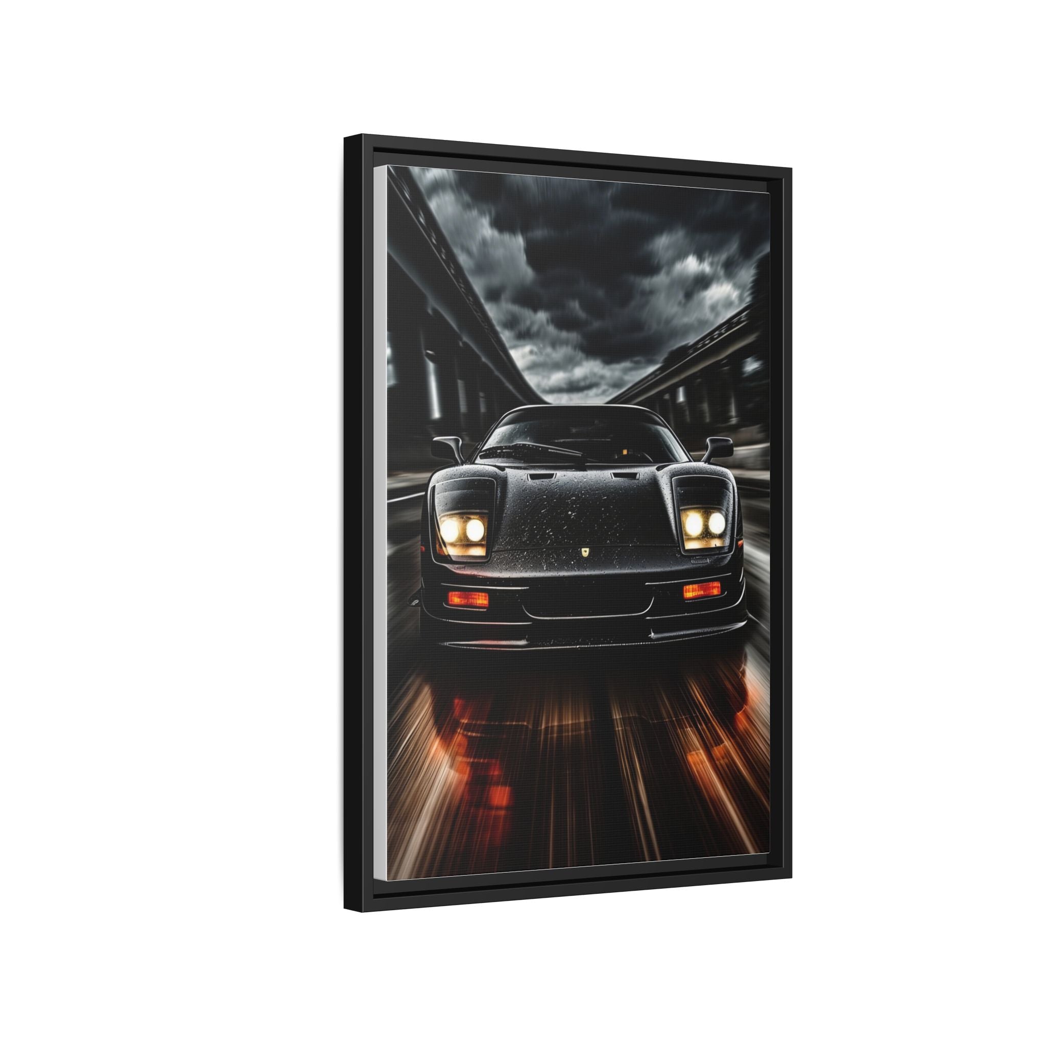 Black Ferrari F40 pop-up Headlights