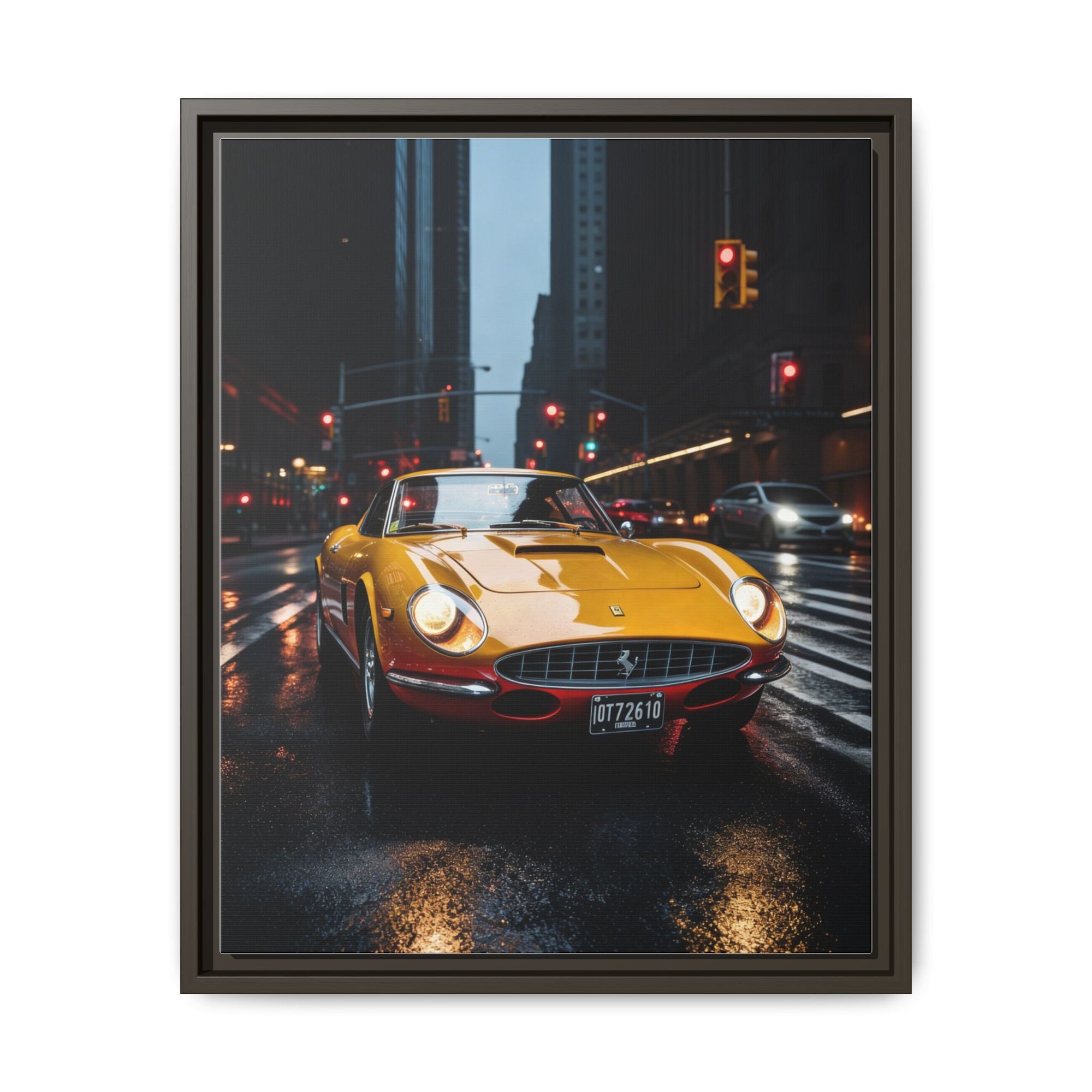 Classic Ferrari 275 GTB/4 produced by Ferrari between 1966 and 1968