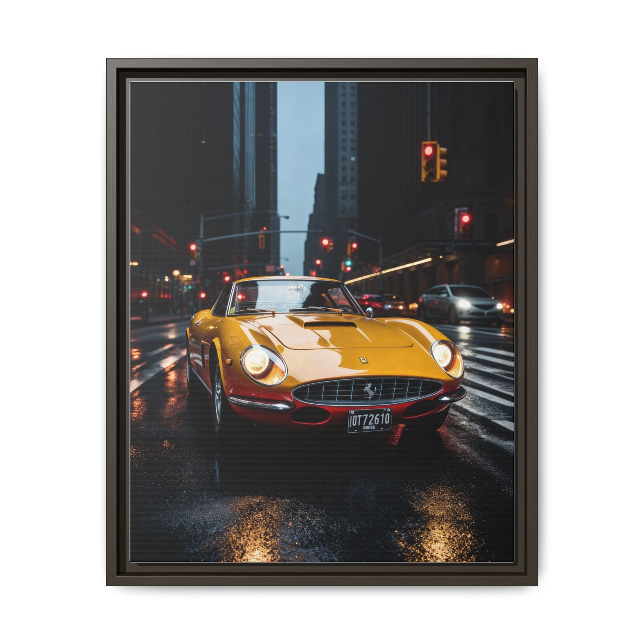 Classic Ferrari 275 GTB/4 produced by Ferrari between 1966 and 1968