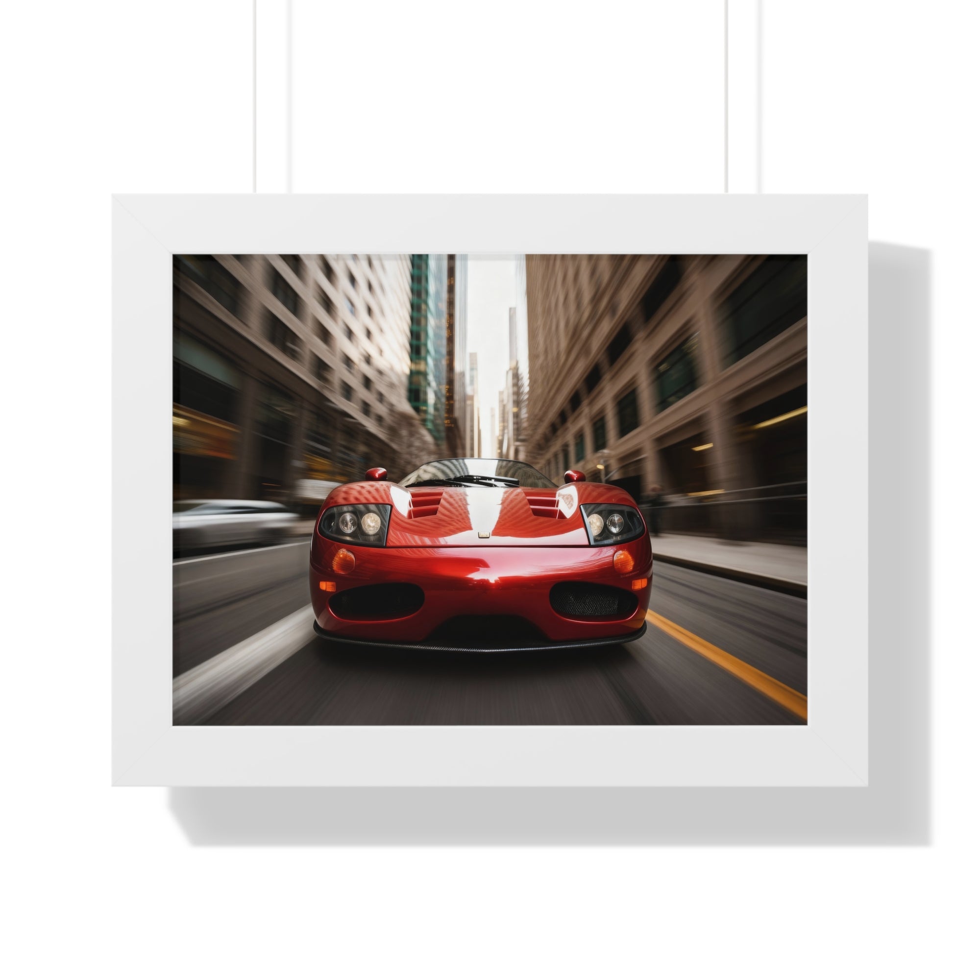 Ferrari F50 Wall Art in Urban Jungle