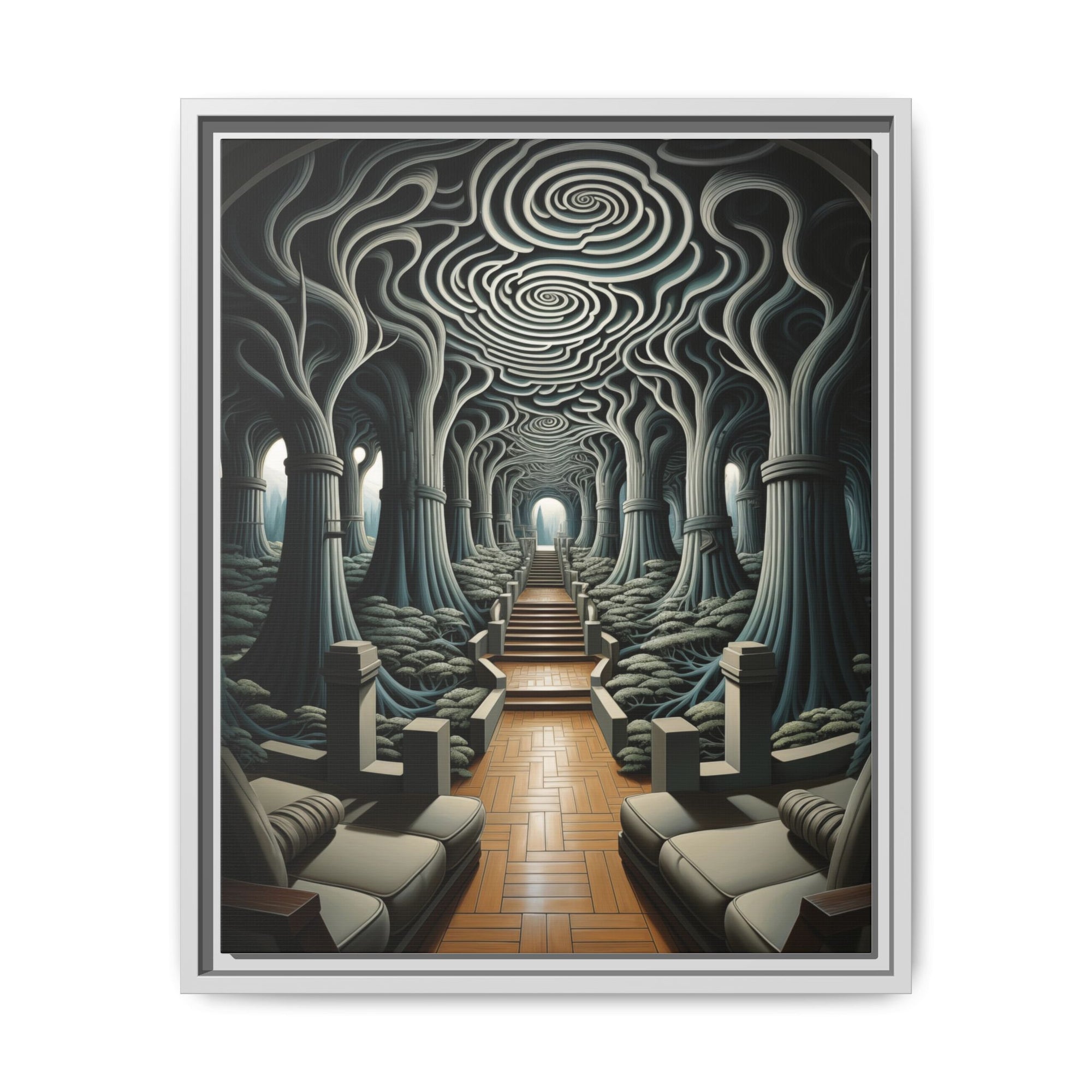 Echoes of Infinity Dreamlike Passage Through Nature