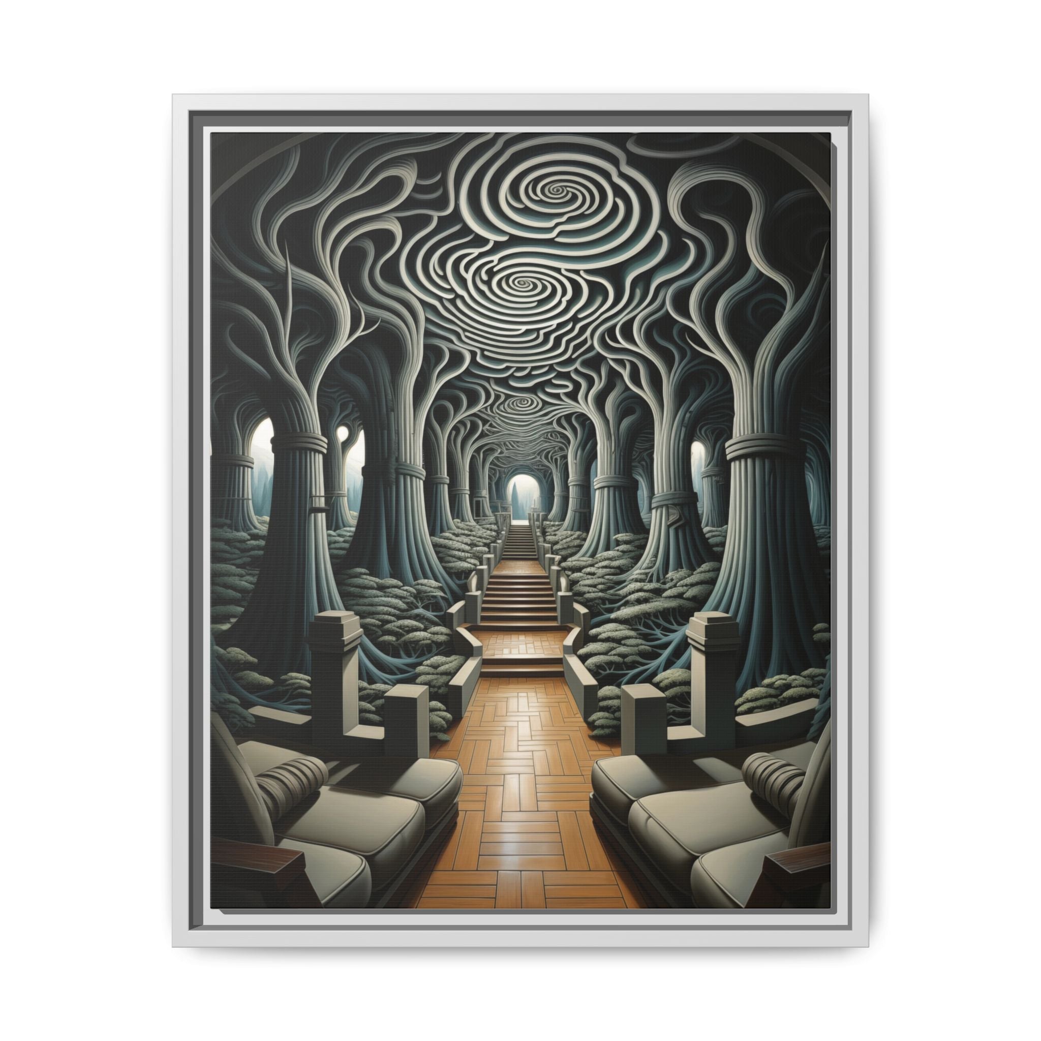 Echoes of Infinity Dreamlike Passage Through Nature