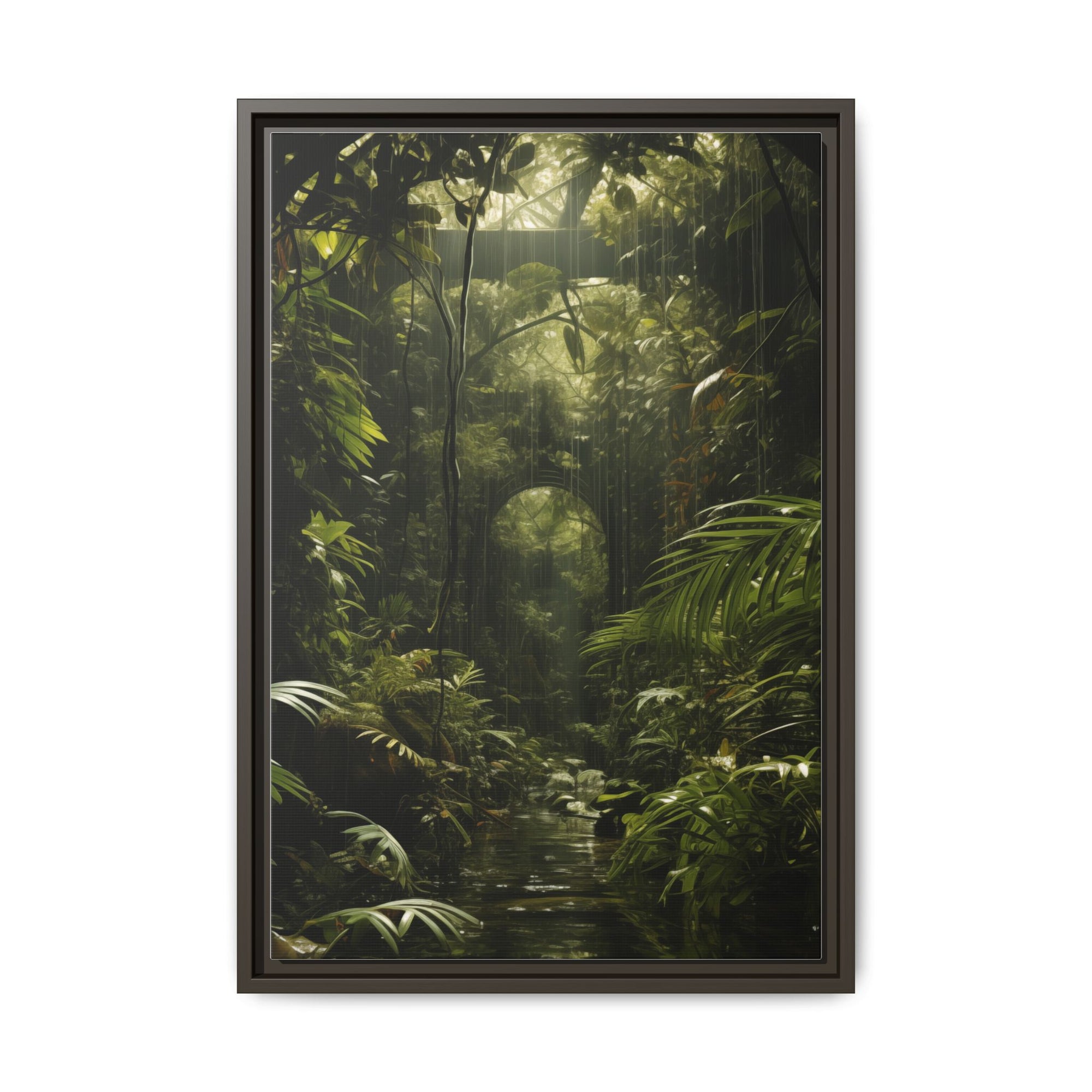 Verdant Mirage Jungle Portal Illusion