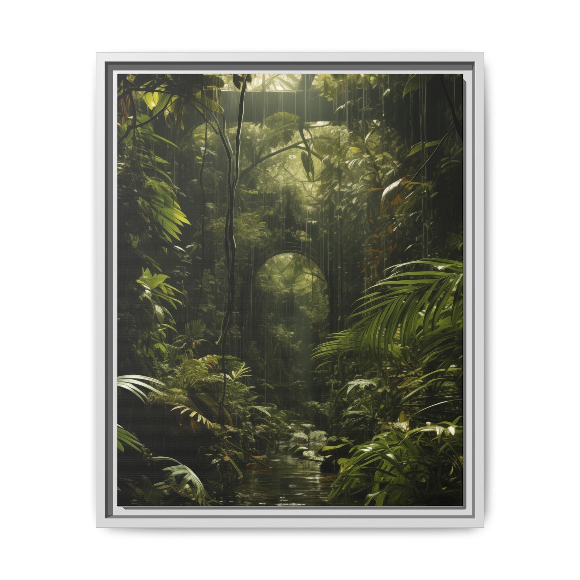 Verdant Mirage Jungle Portal Illusion