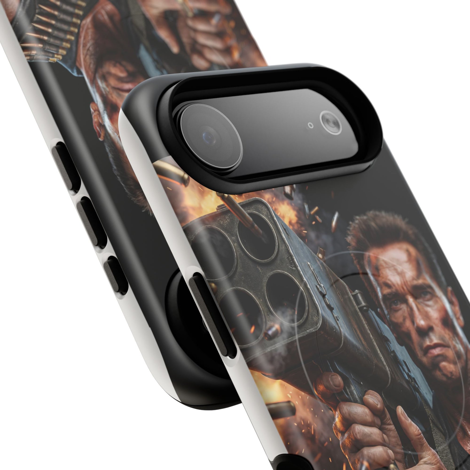 Arnold Schwarzenegger Explosive Action Edition iPhone Case (MagSafe®)