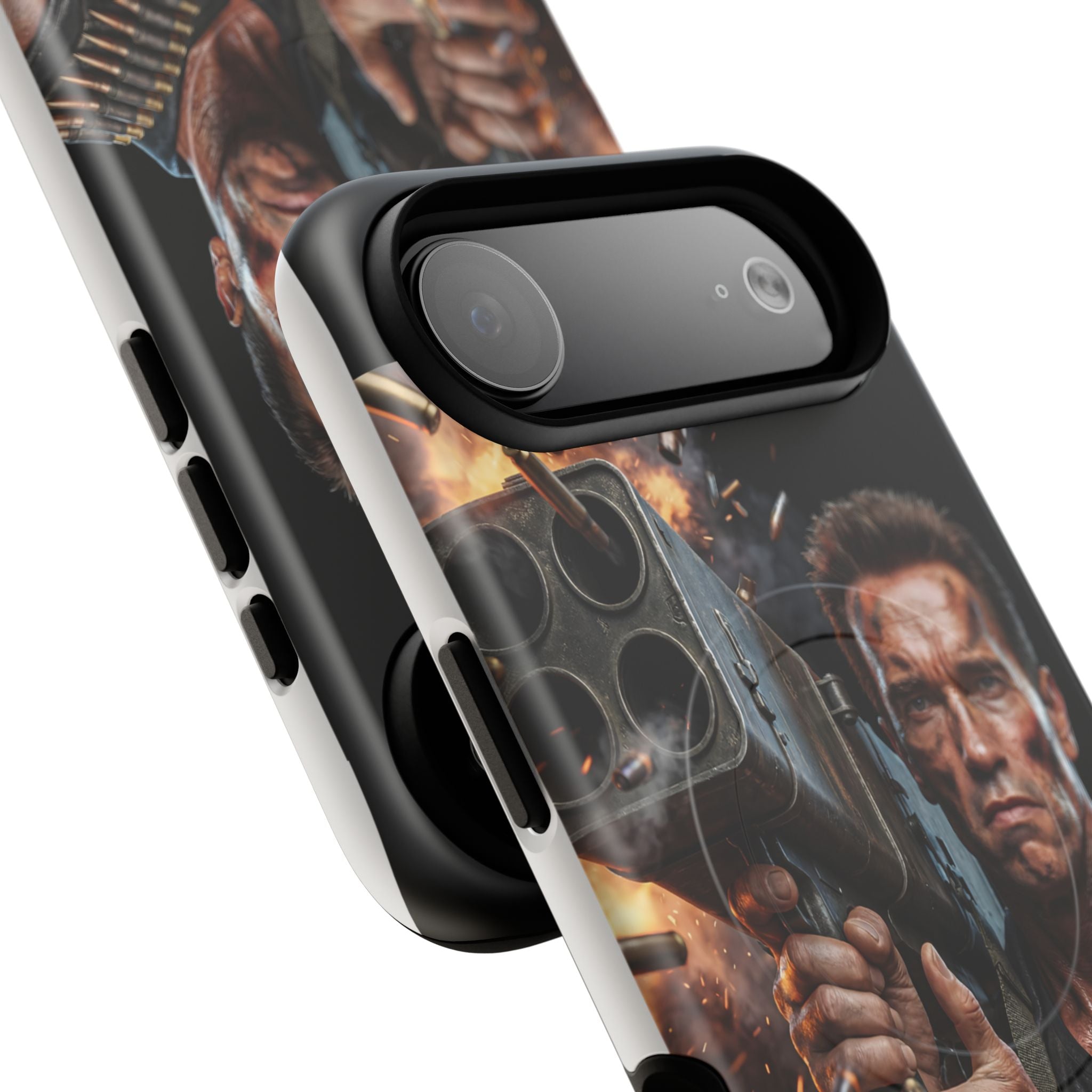 Arnold Schwarzenegger Explosive Action Edition iPhone Case (MagSafe®)
