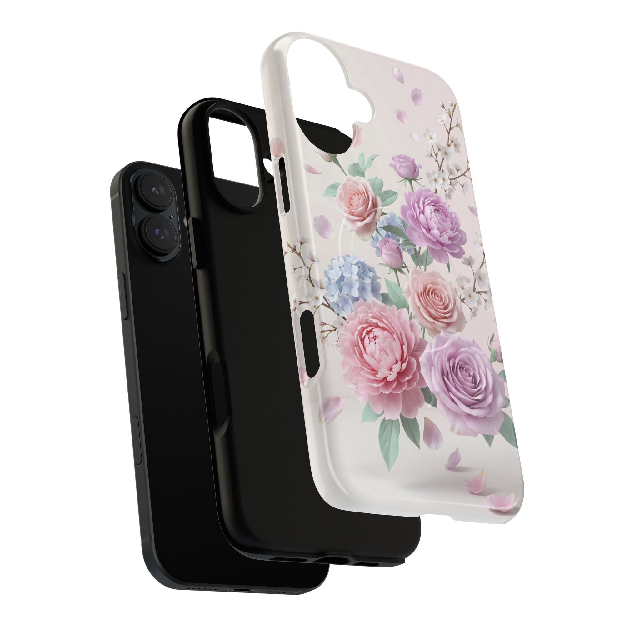 Blush Bloom Floral iPhone Case (MagSafe®)