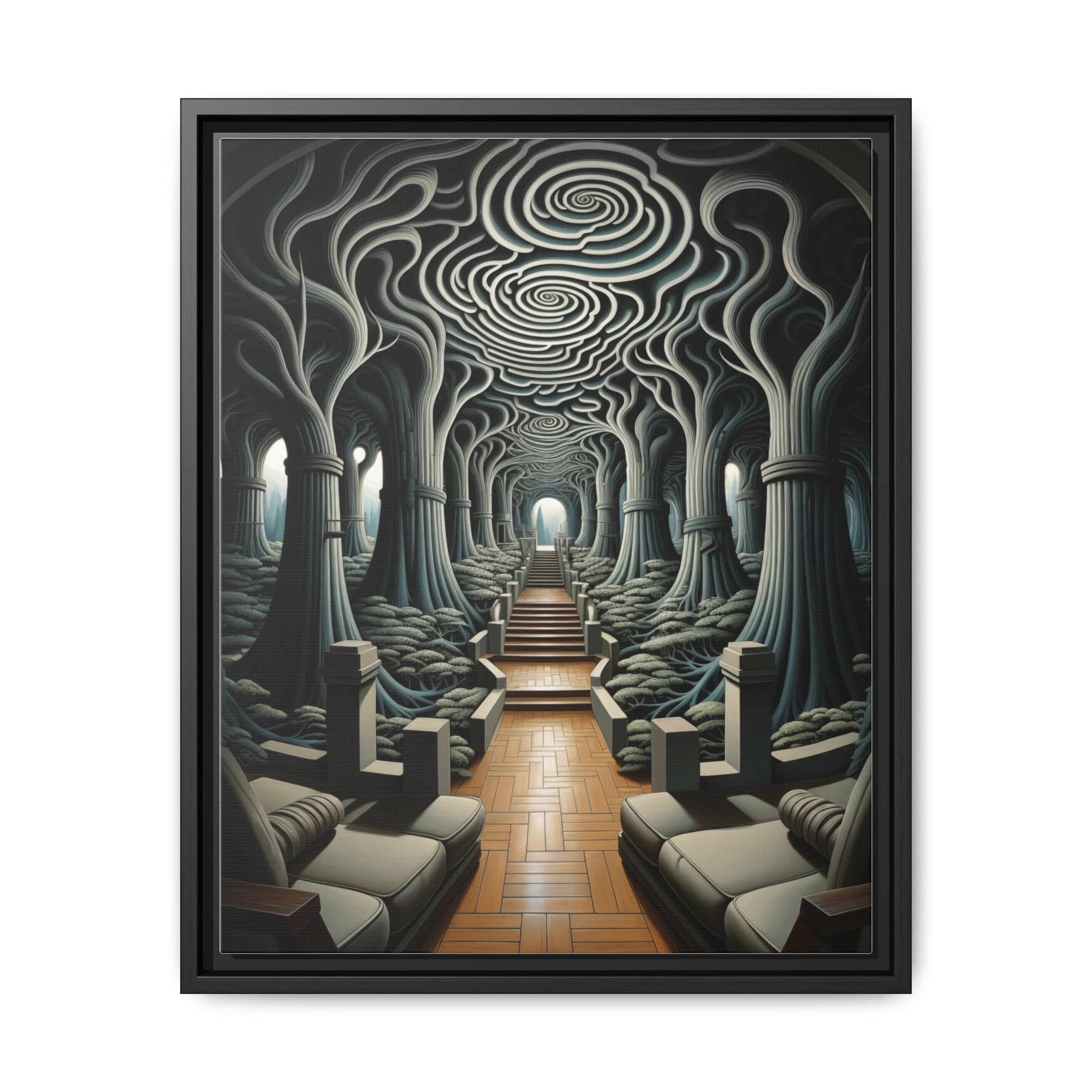 Echoes of Infinity Dreamlike Passage Through Nature
