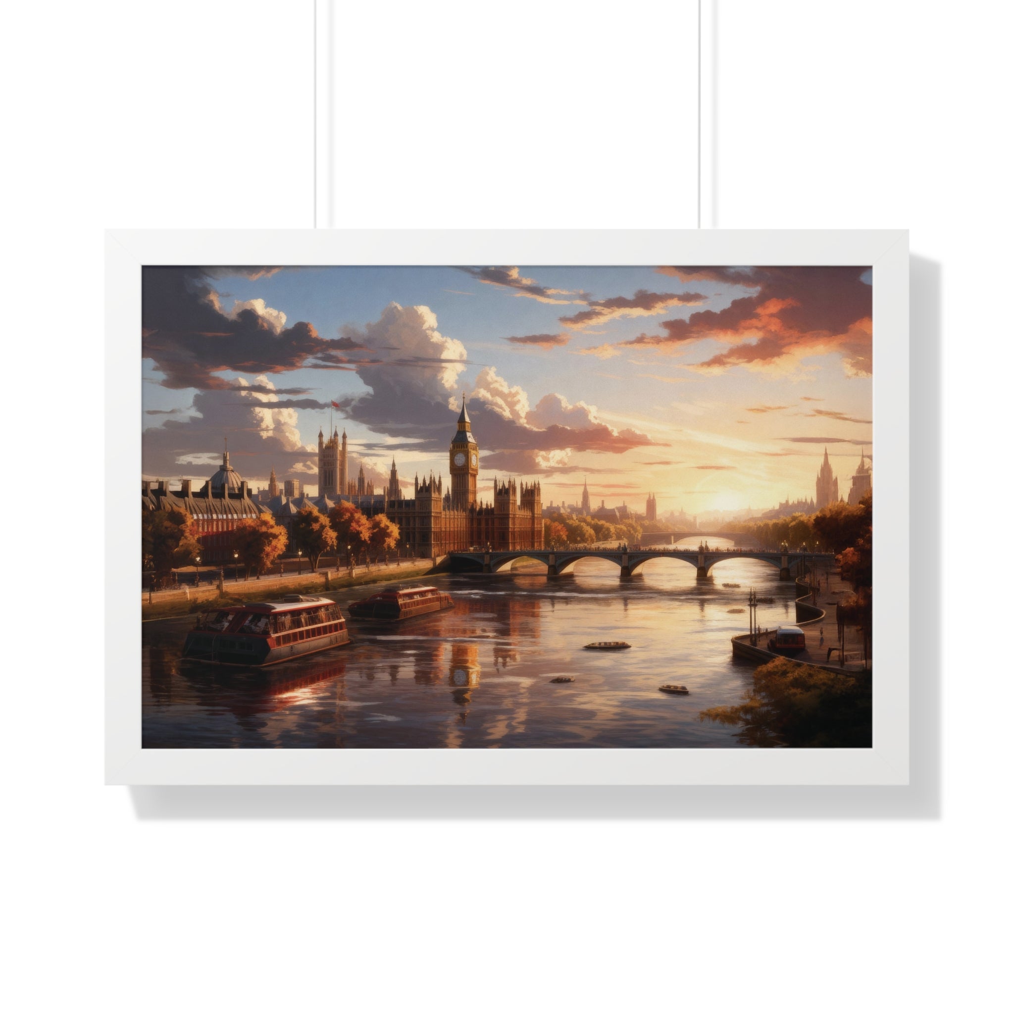 Sunset Over Westminster – London Cityscape Wall Art