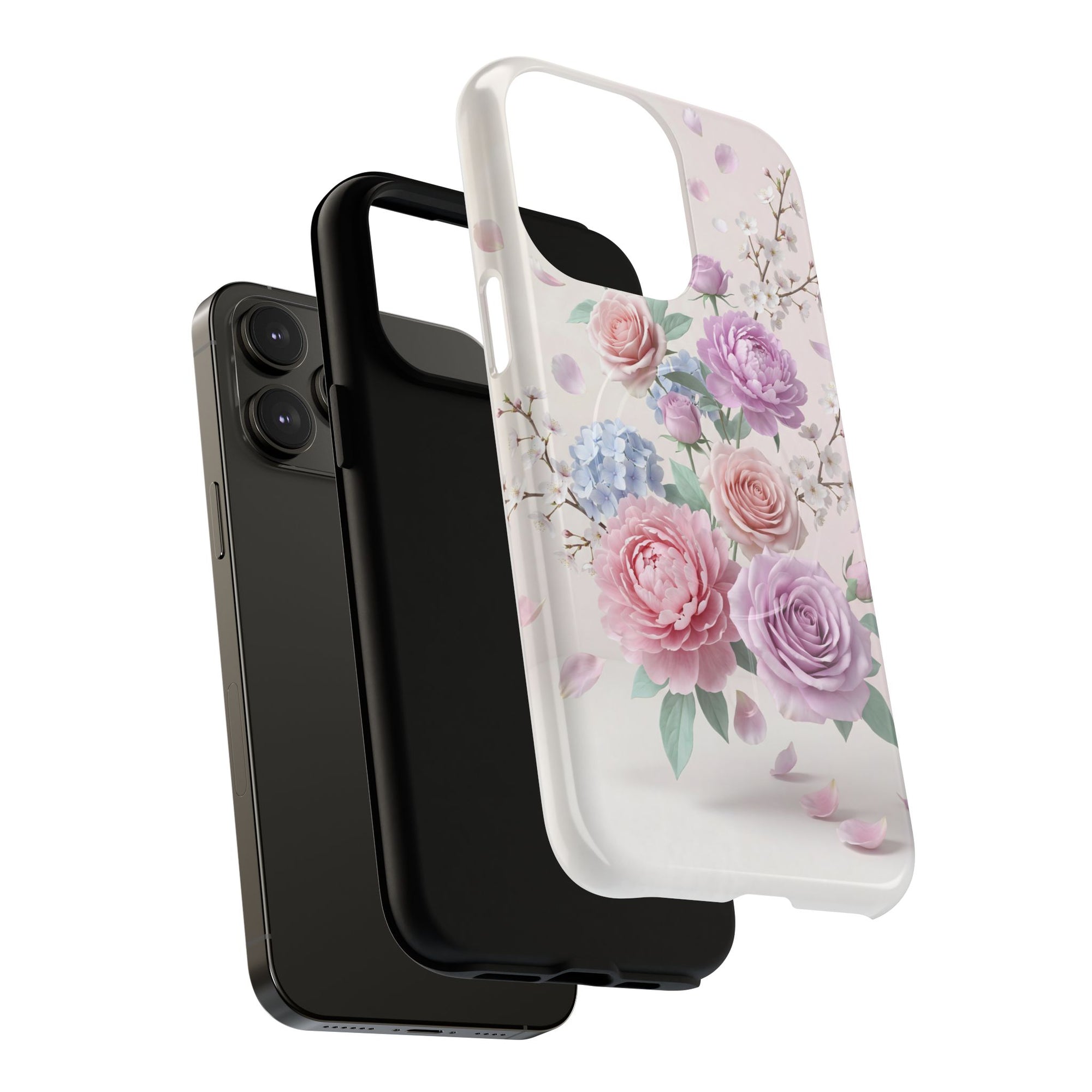 Blush Bloom Floral iPhone Case (MagSafe®)