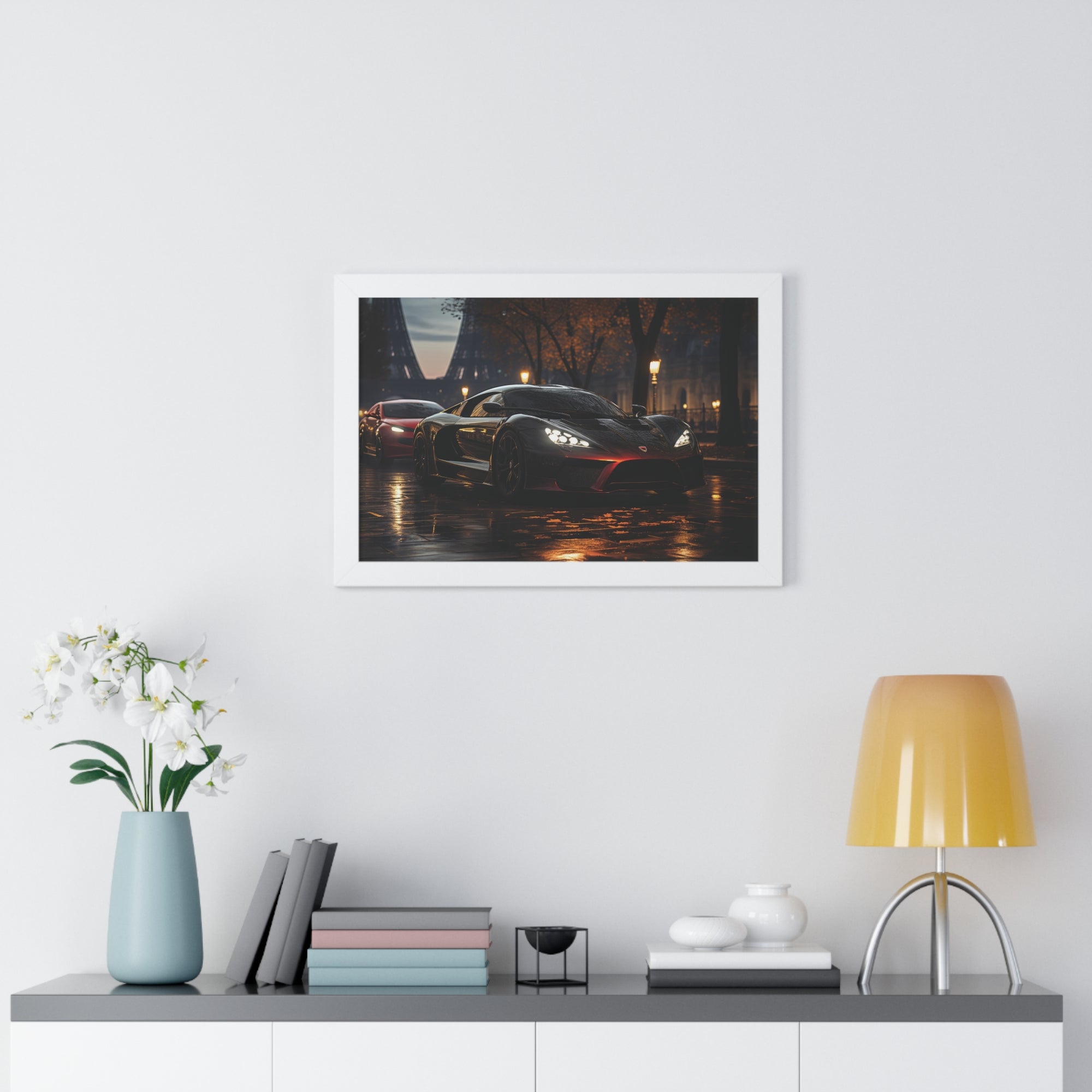 V12 Lamborghini Diablo Framed Print