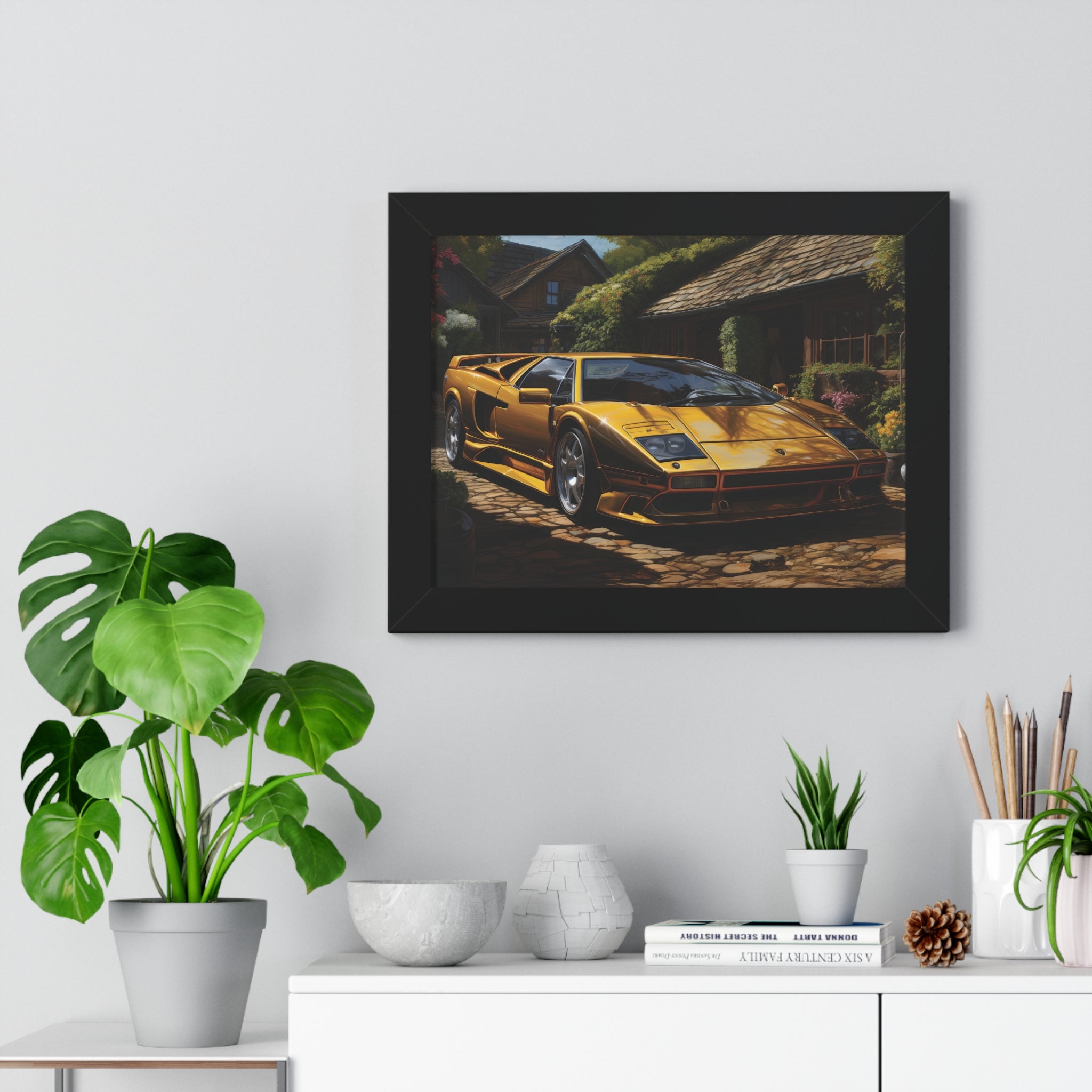 Retro Lamborghini Diablo Print for Collectors