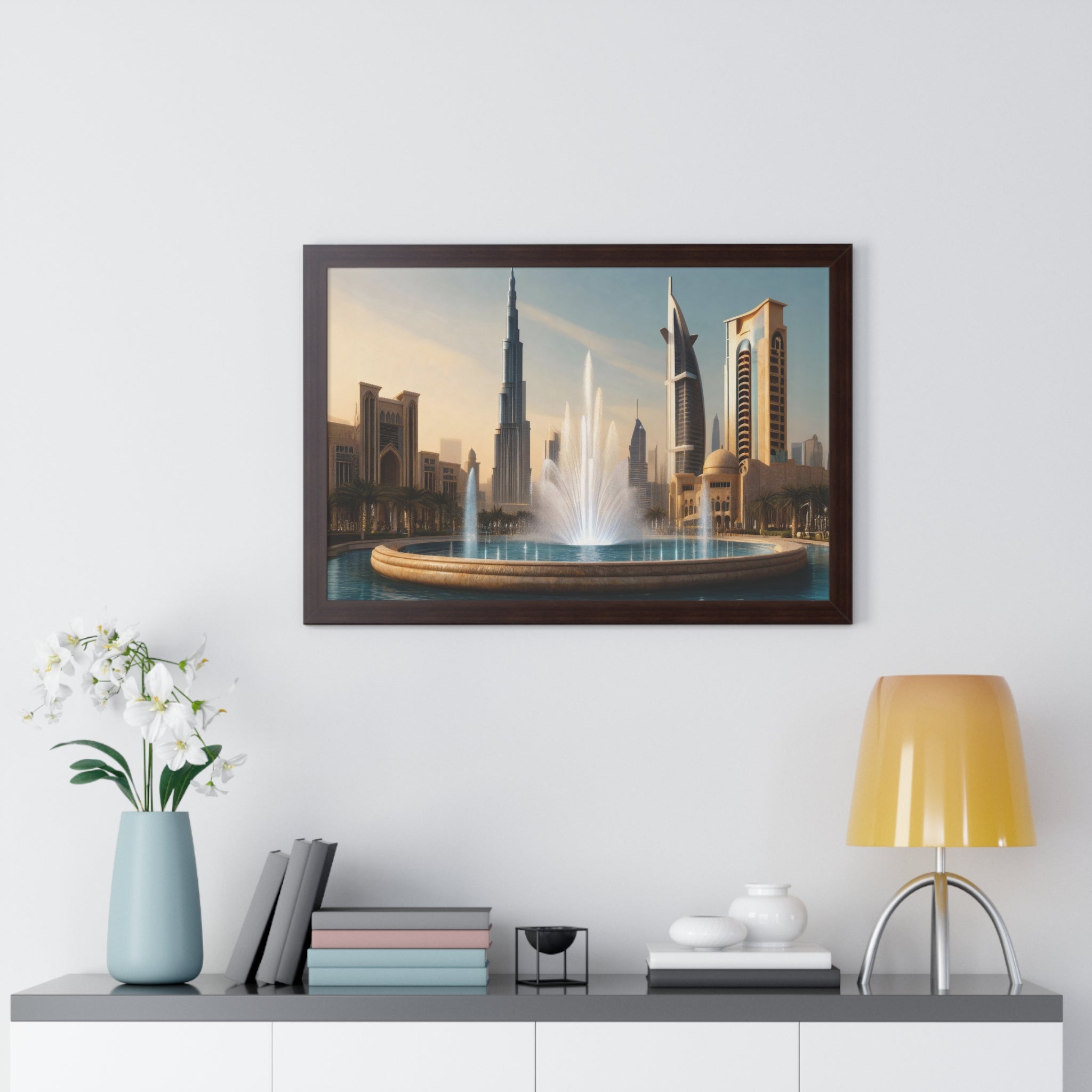 Dubai’s Iconic Landmarks – Collector’s Edition Framed Print